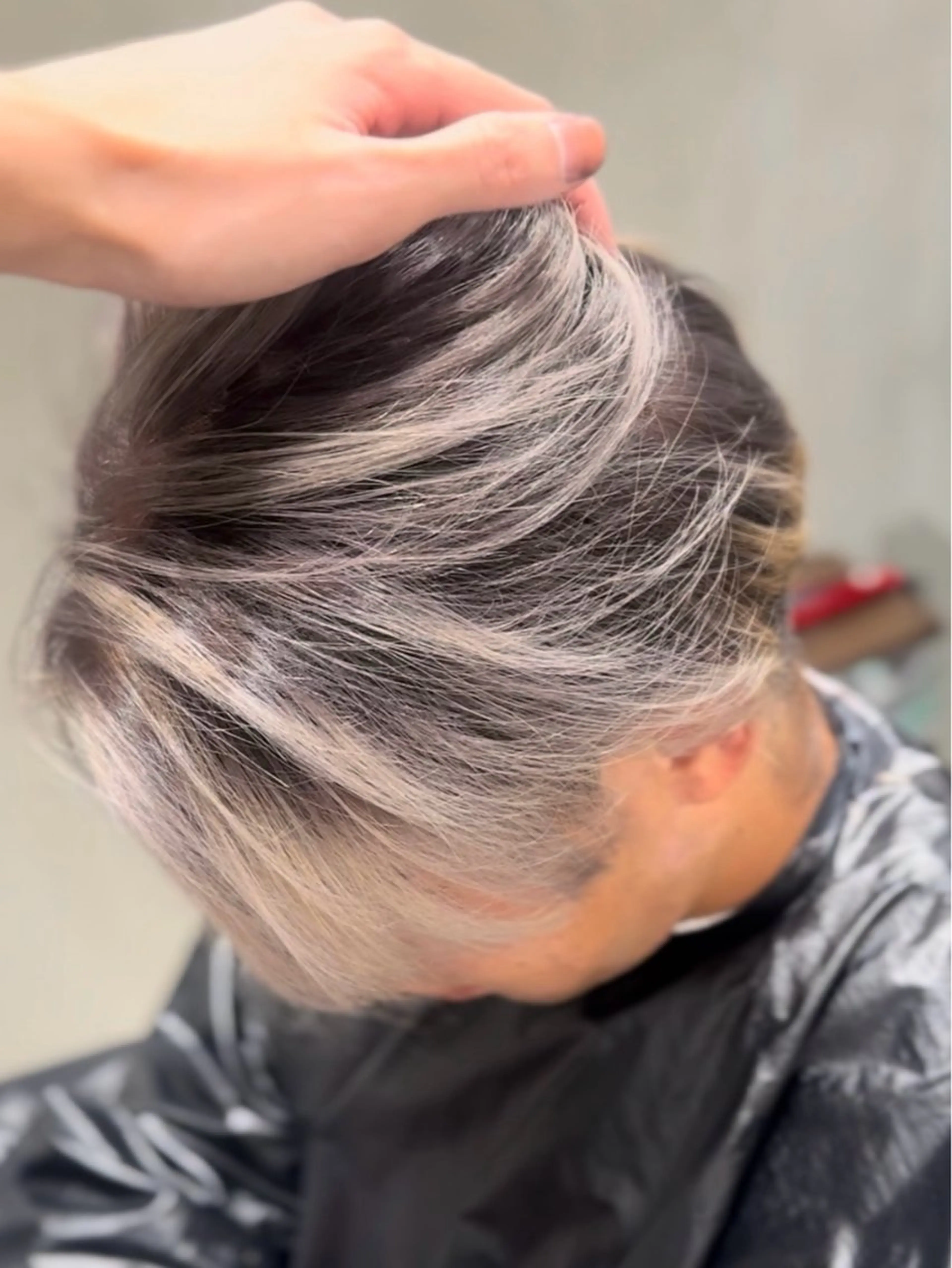 カラー メンズ カット ヘアカラー メンズバレイヤージュ /町田木村悠月のヘアスタイル