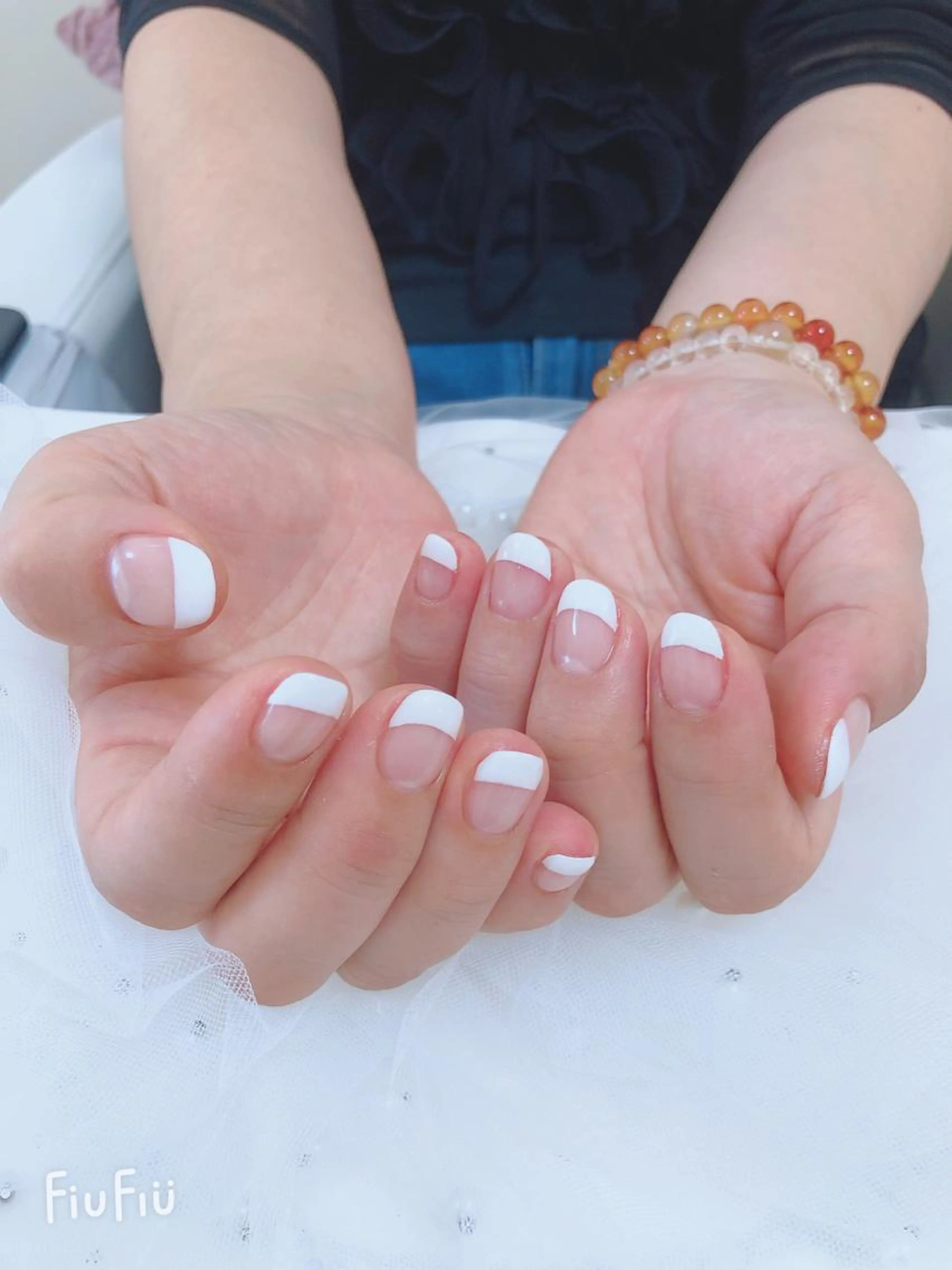 フレンチネイルの写真