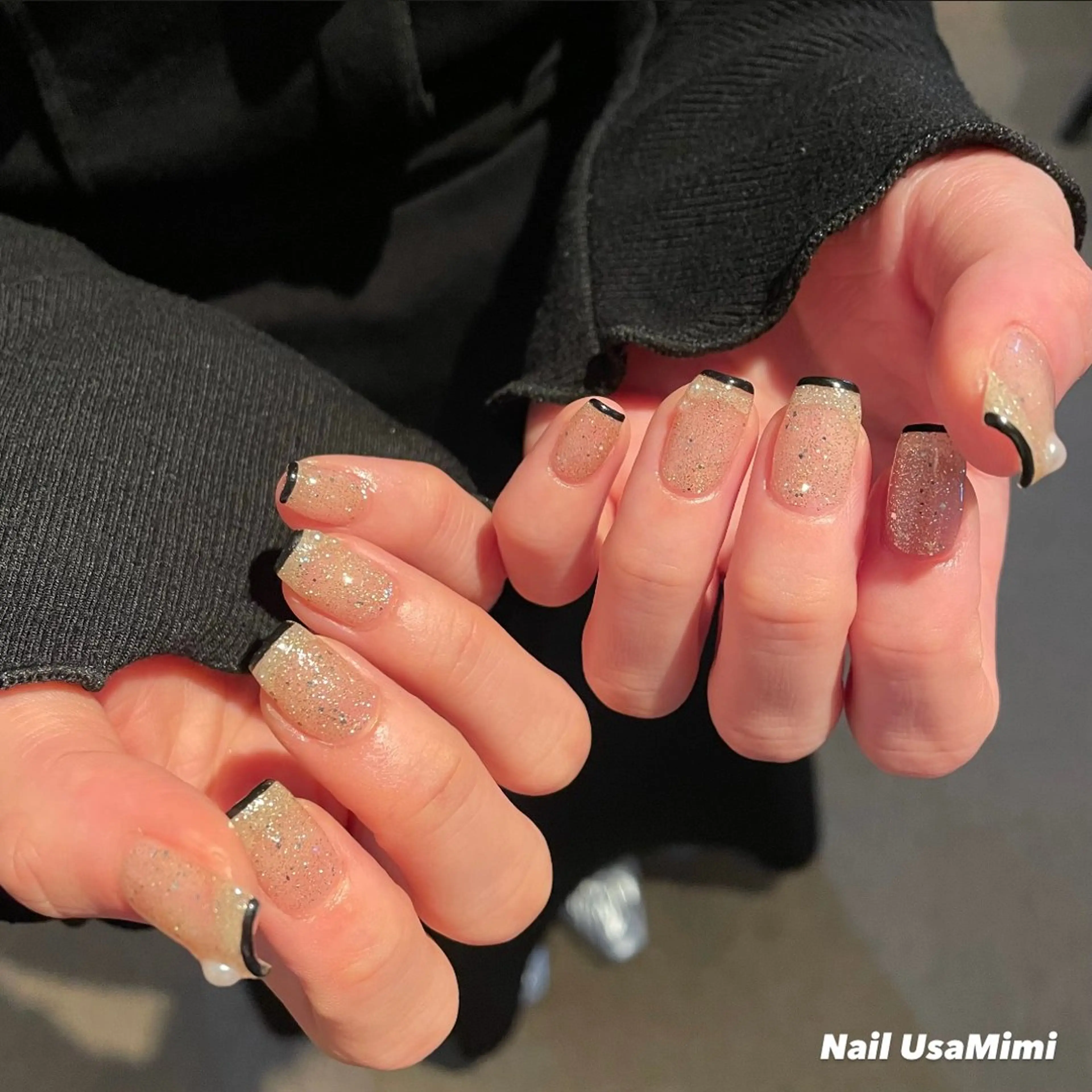 ネイル フレンチネイル ハンドネイル NAIL DOT STUDIO堺筋本町のネイルデザイン