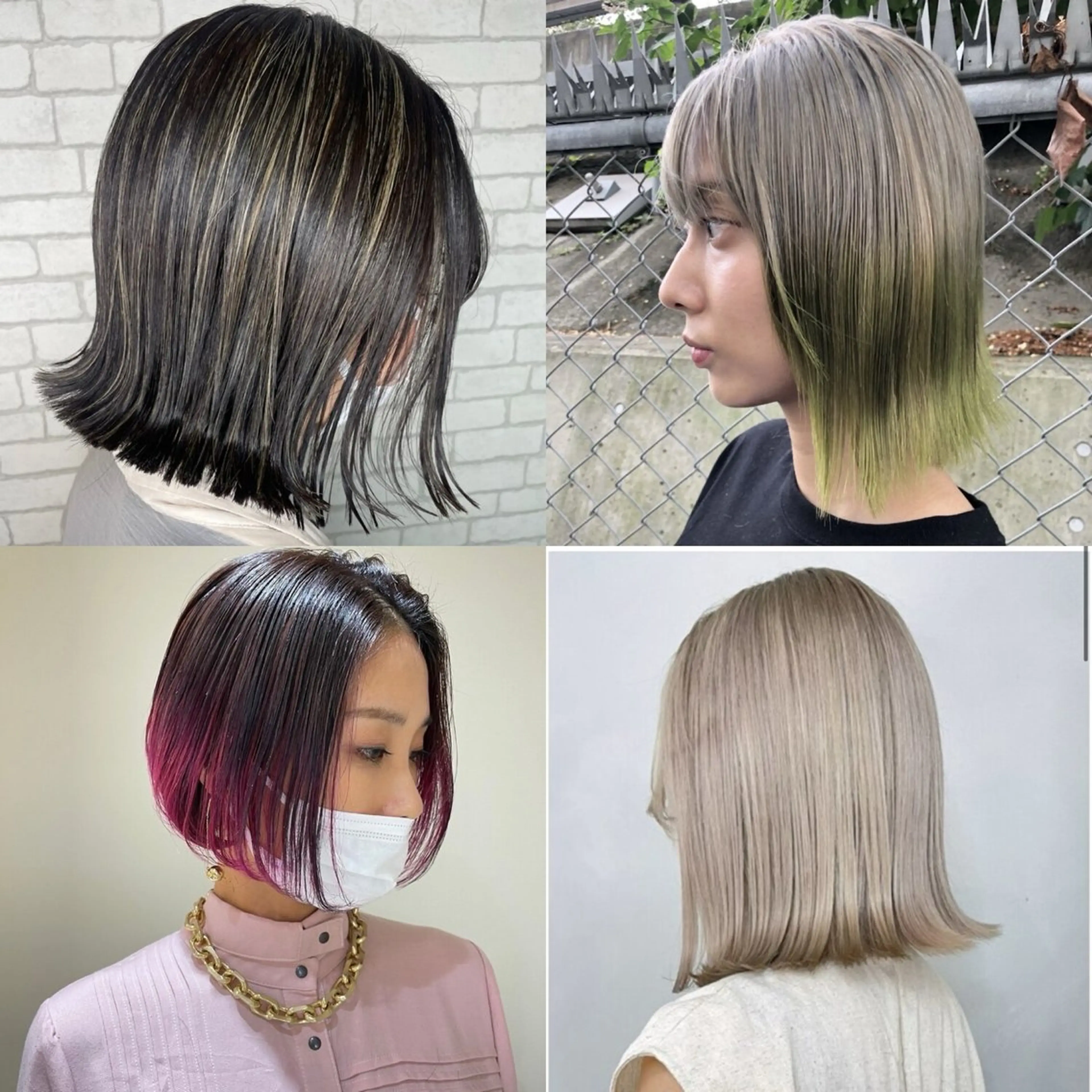 【やってみたかったカラーに☘️】ブリーチデザインなんでも🙆‍♂️＋カット＋3STEPトリートメントの写真