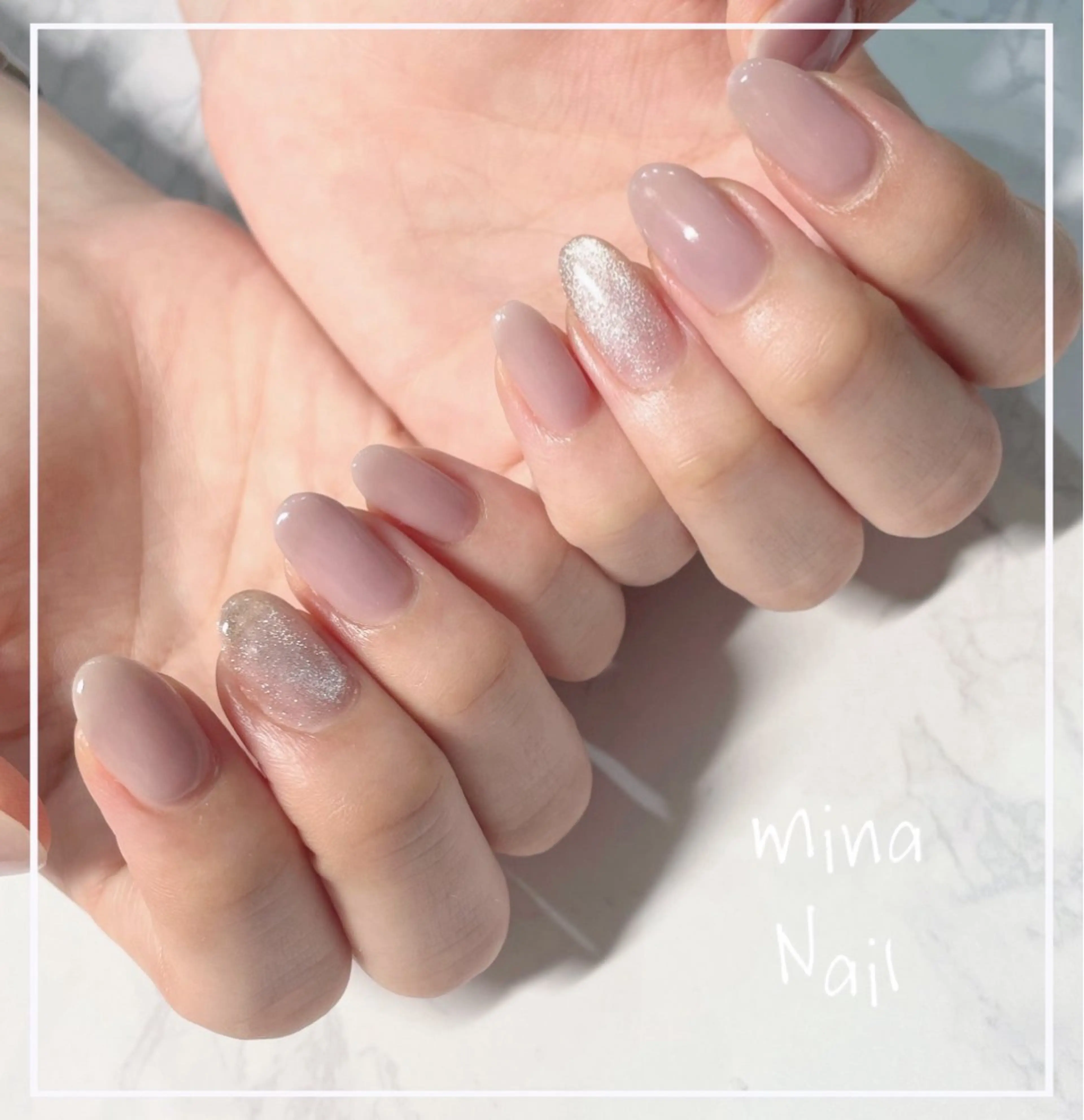 ネイル マグネットネイル mina Nailのネイルデザイン
