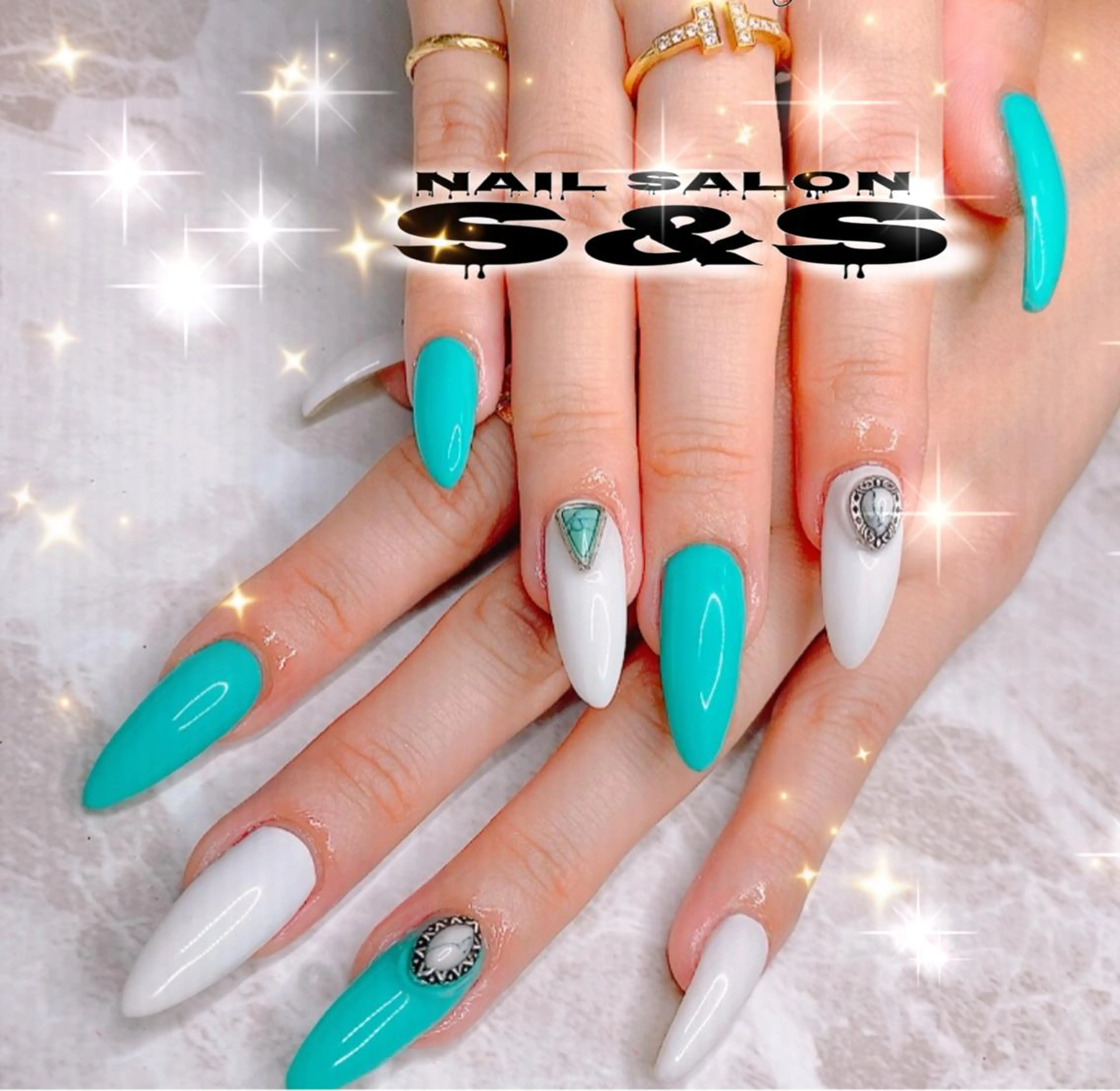 ネイル 長さ出し メンズネイル 持ち込み スカルプネイル S&S 村田小百合のネイルデザイン