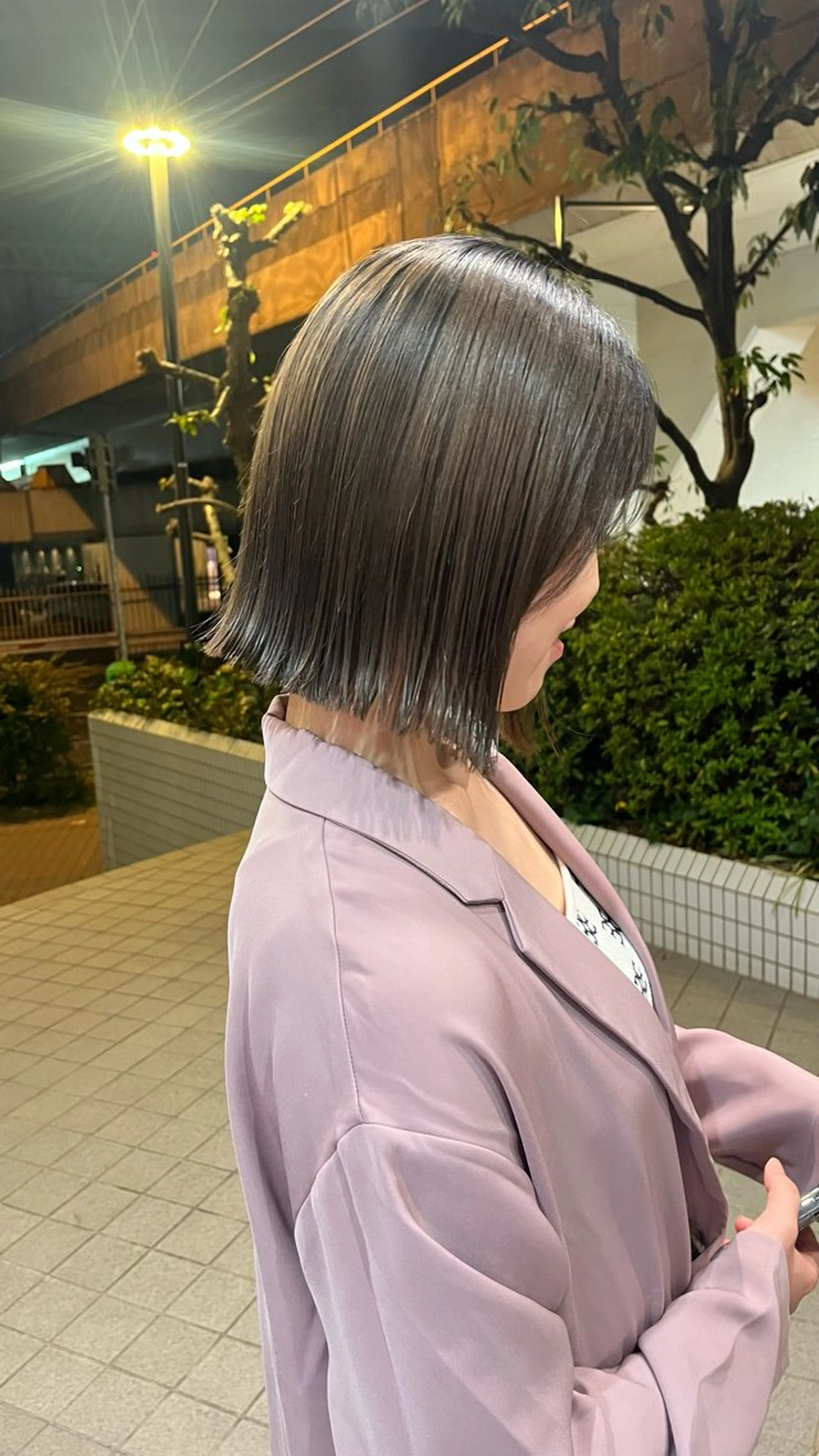 ショート 切りっぱなしボブ ボブ 梅田美容室/カット /Maoのヘアスタイル