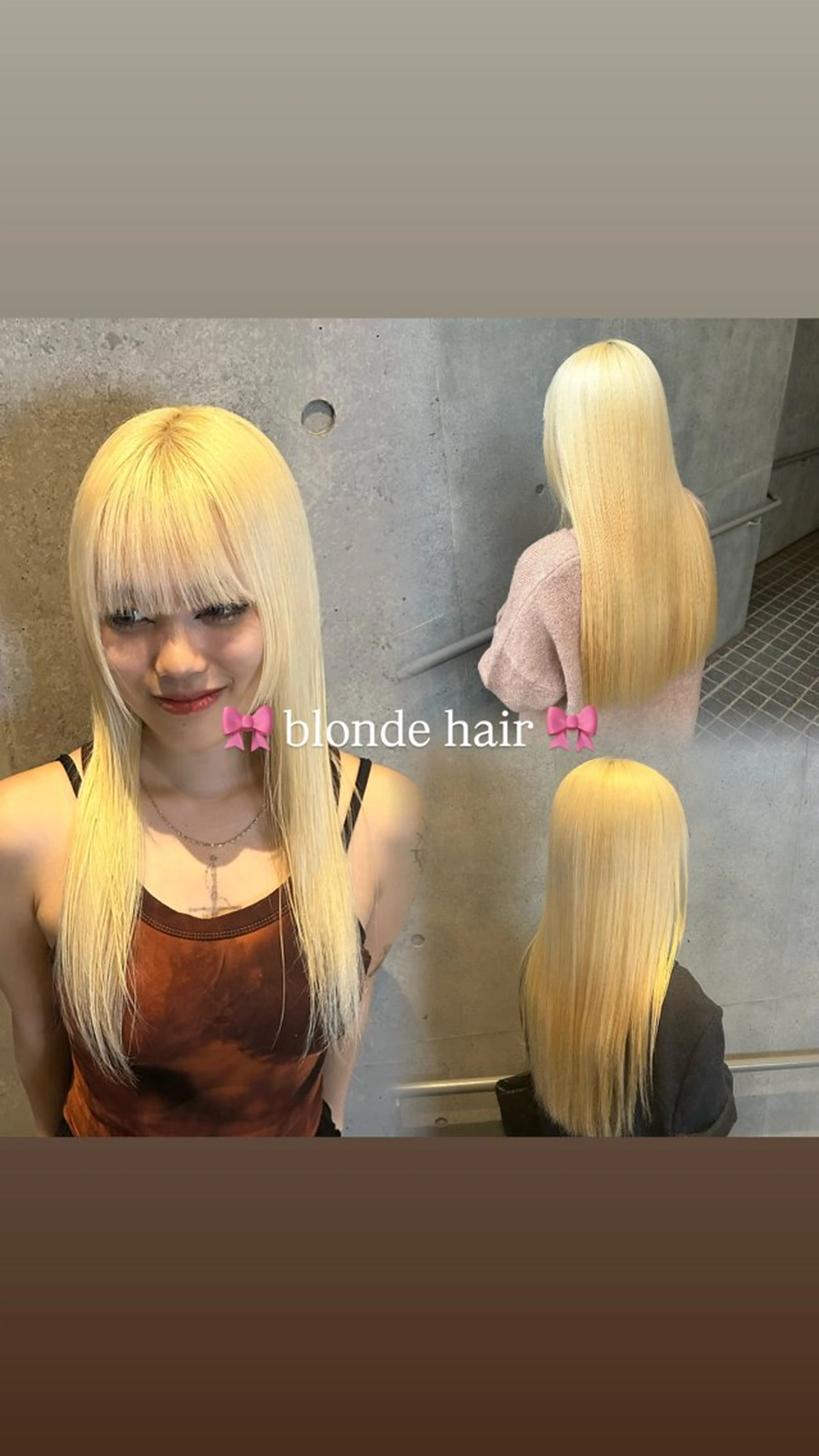 【抜きっぱなしブロンド】全頭ブリーチで憧れの金髪ヘア✨👩🏼🌙の写真