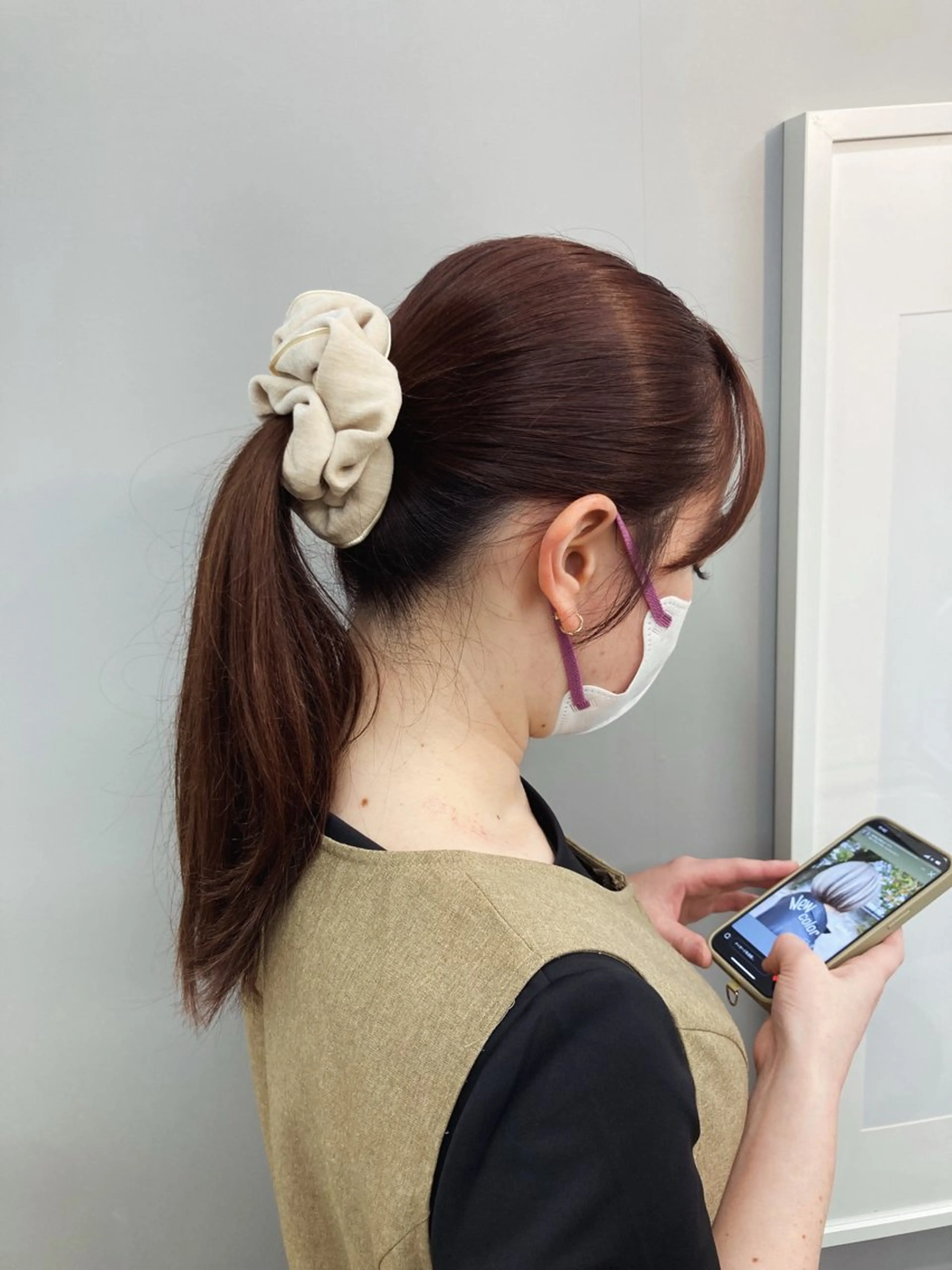 ロング 三浦 寛都のヘアスタイル