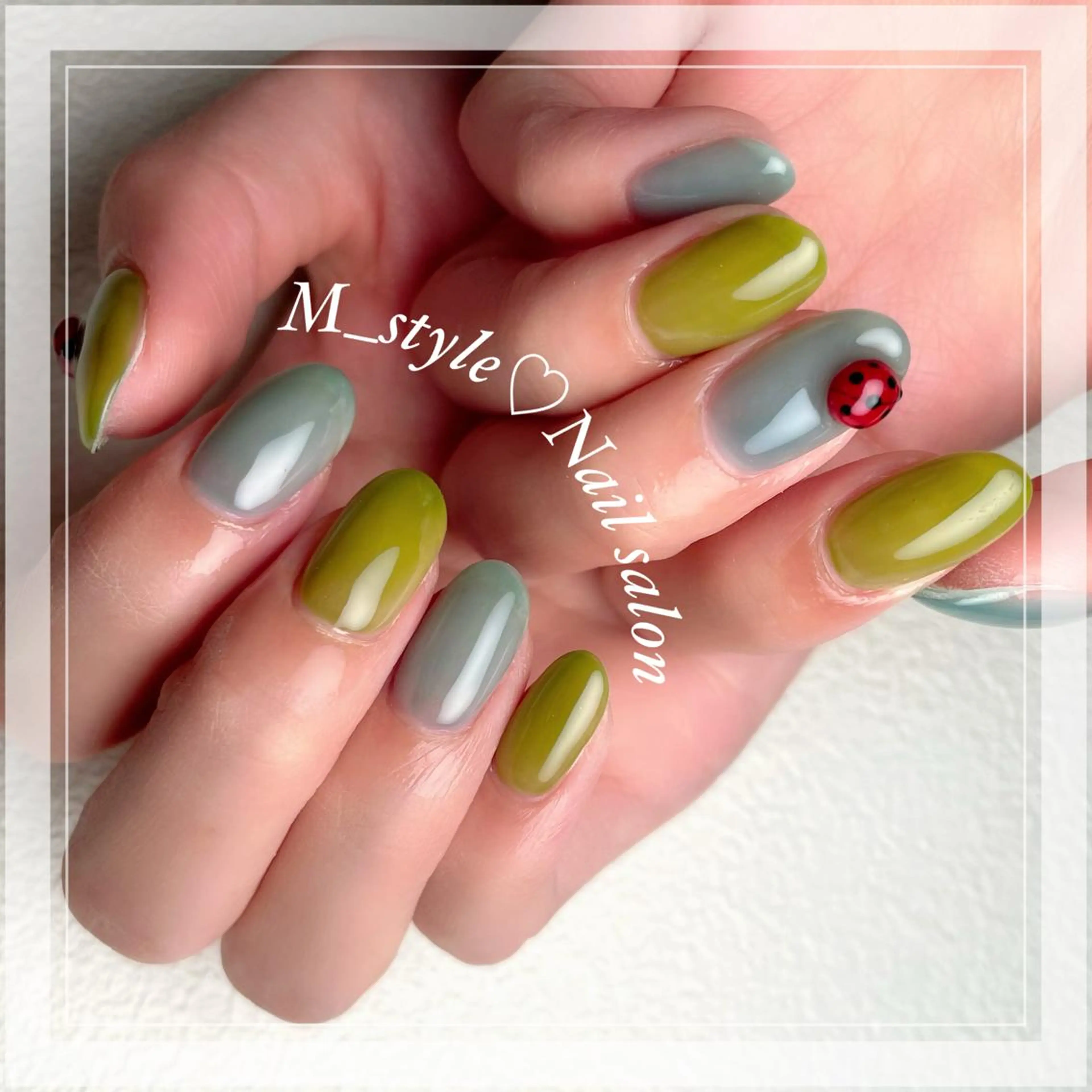 ショート ネイル 下妻市ﾈｲﾙｻﾛﾝ M_styleのネイルデザイン