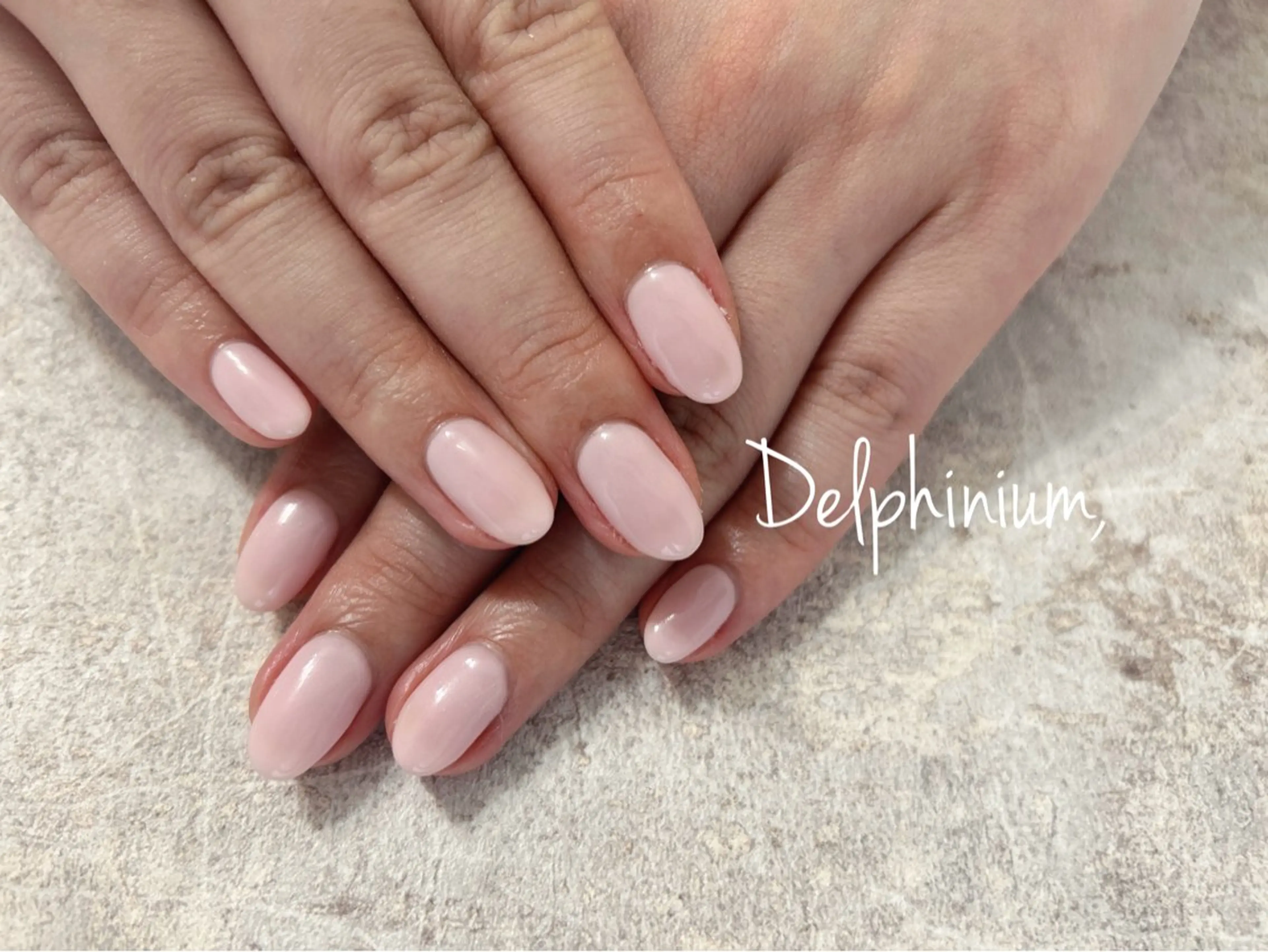 ネイル ワンカラーネイル ハンドネイル 岡本 友恵のネイルデザイン