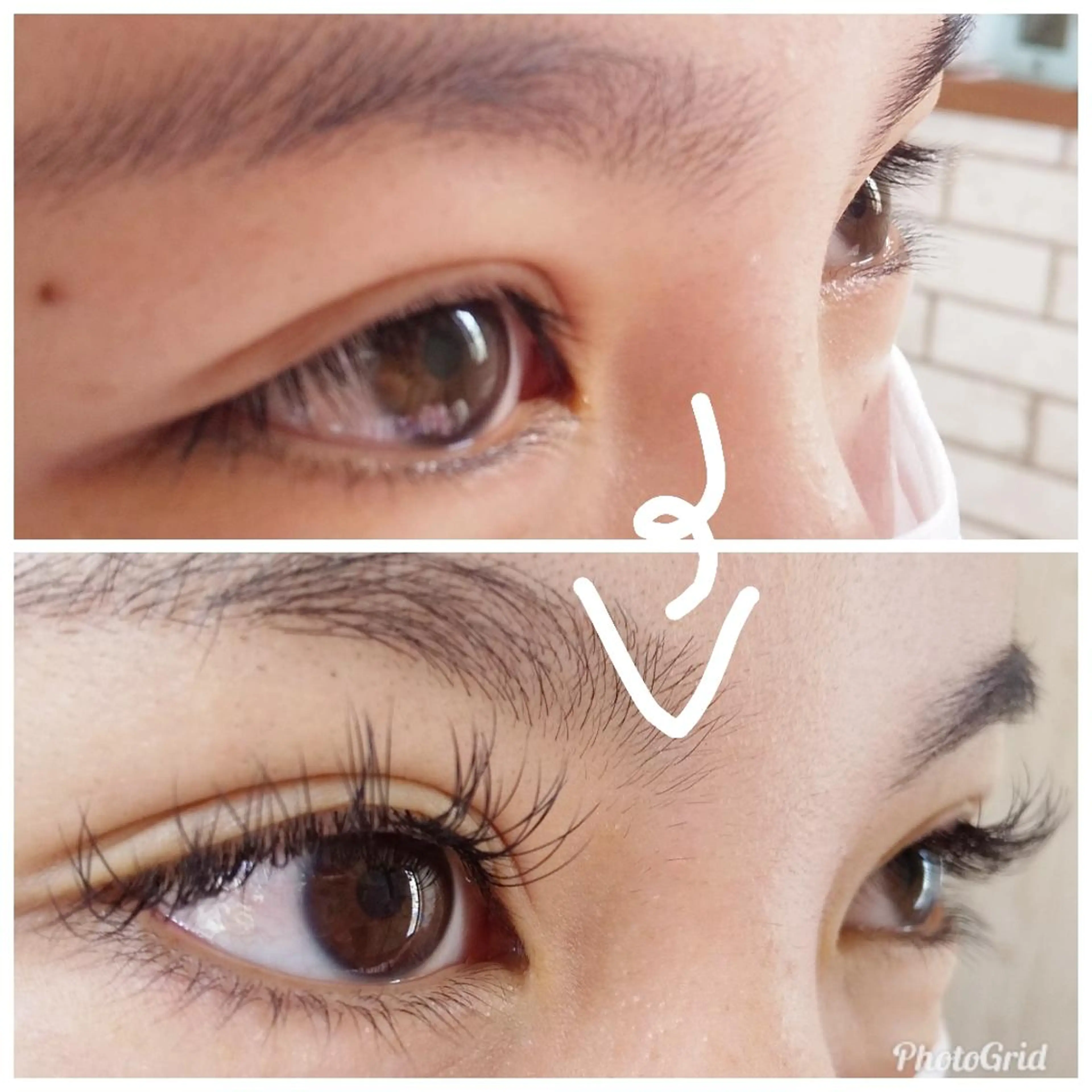 マツエク・マツパ 💡次世代LED -TIARA💡のマツエク・マツパデザイン