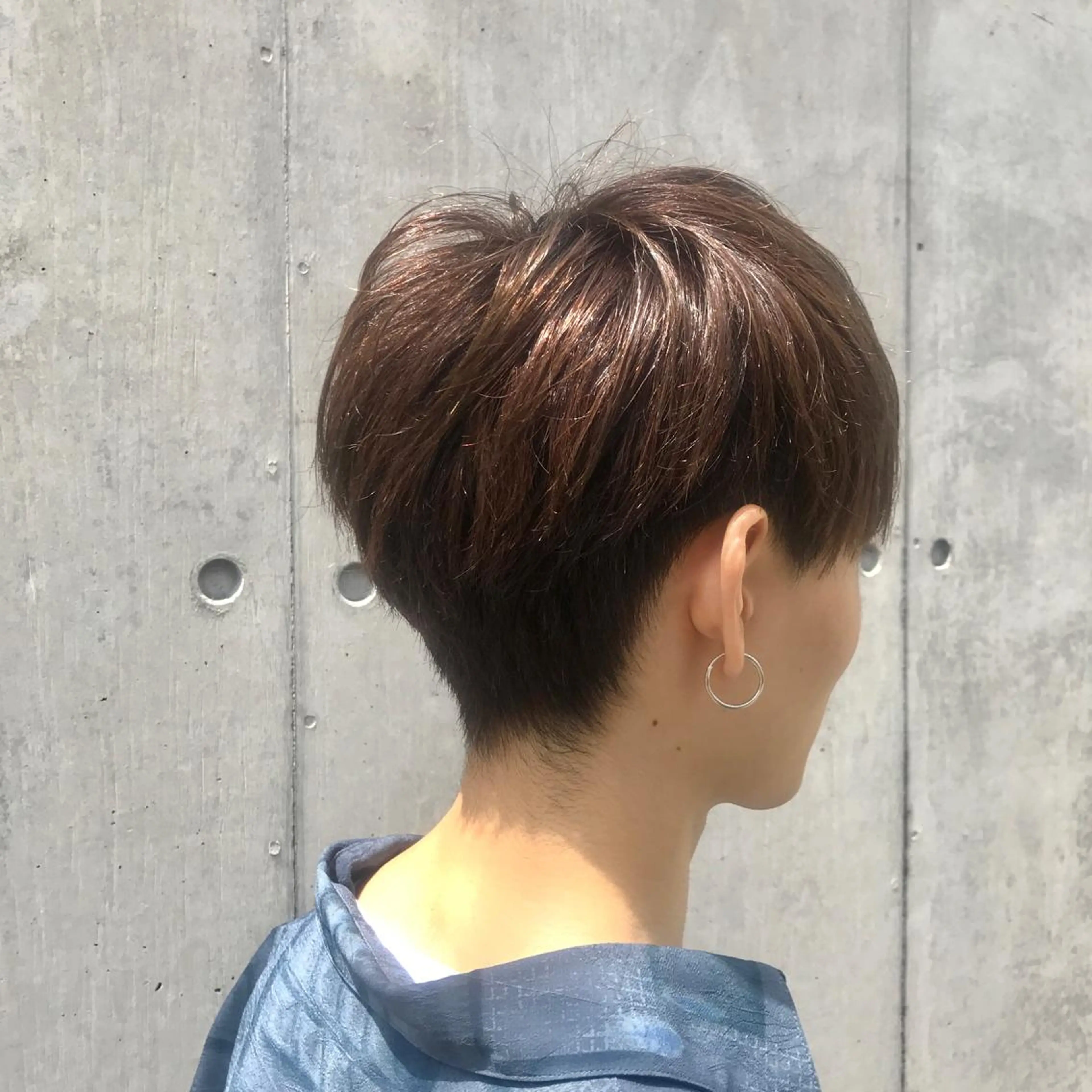 ショート カラー メンズ マッシュ 住本 大明のヘアスタイル