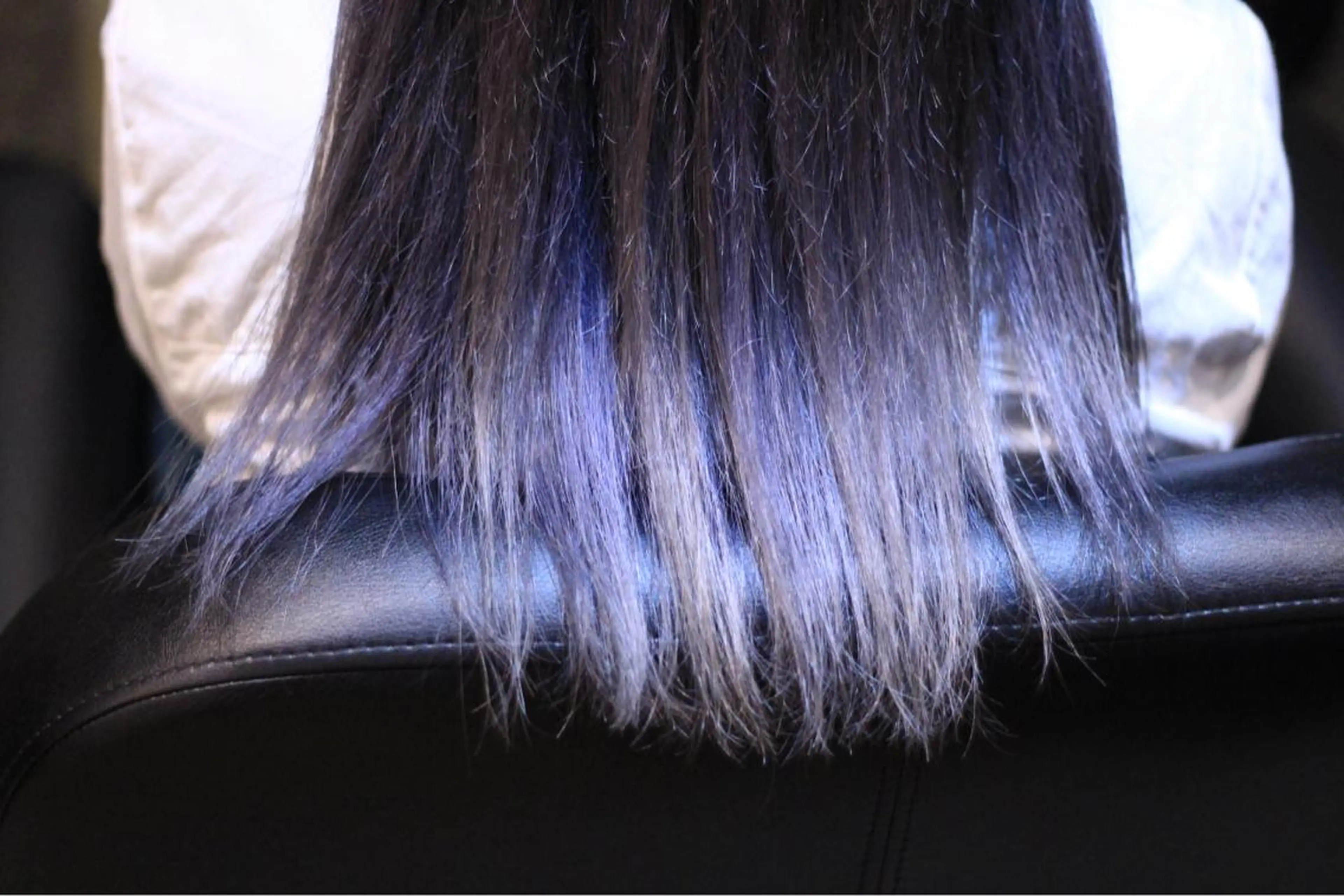 ロング カラー ヘアアレンジ ブリーチ ブルーカラー グラデーションカラー シルバー 遠藤悠大/メンズ縮毛 /メンズカットのヘアスタイル