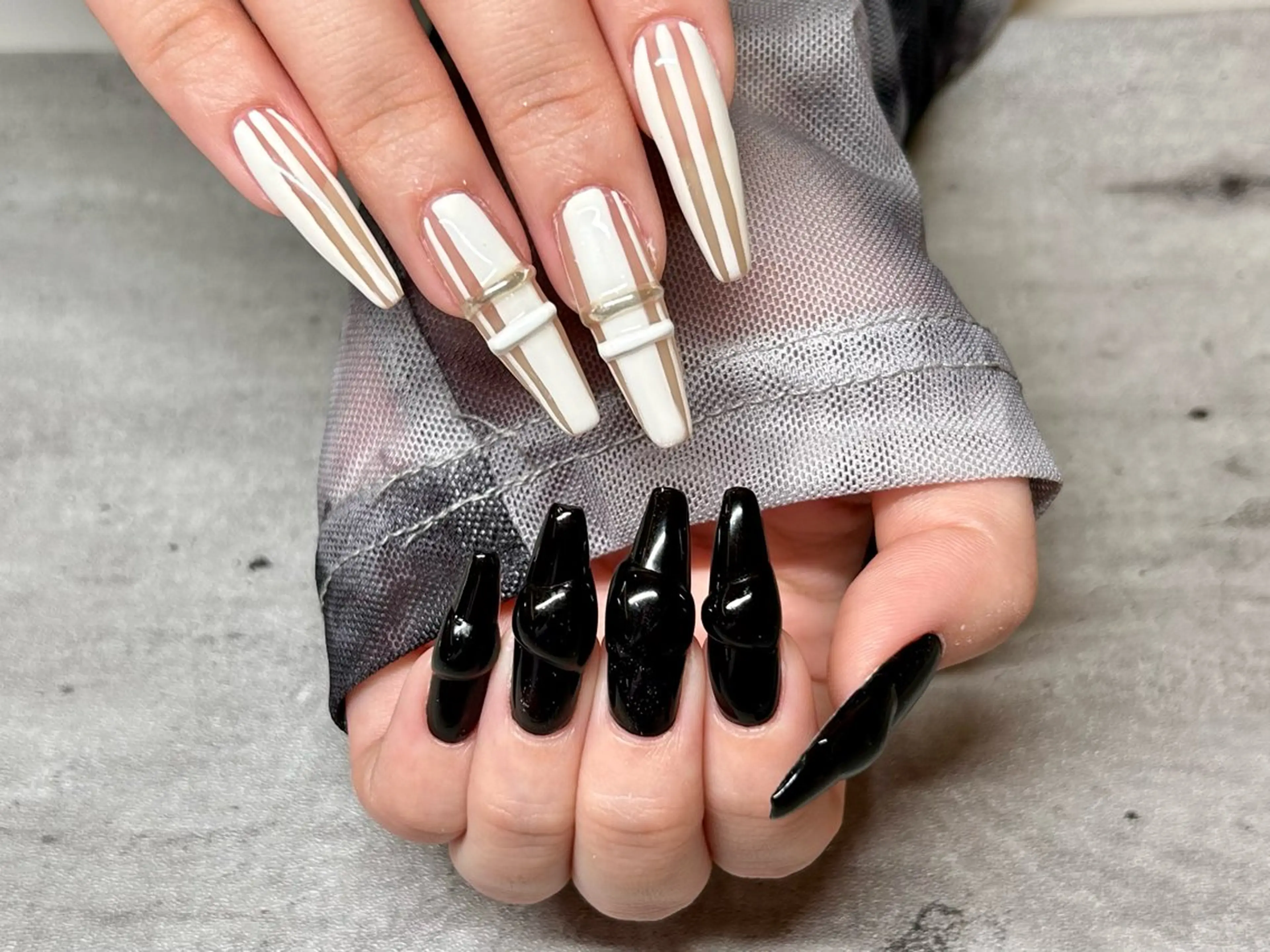 ネイル 持ち込み joieange MEGUMIのネイルデザイン