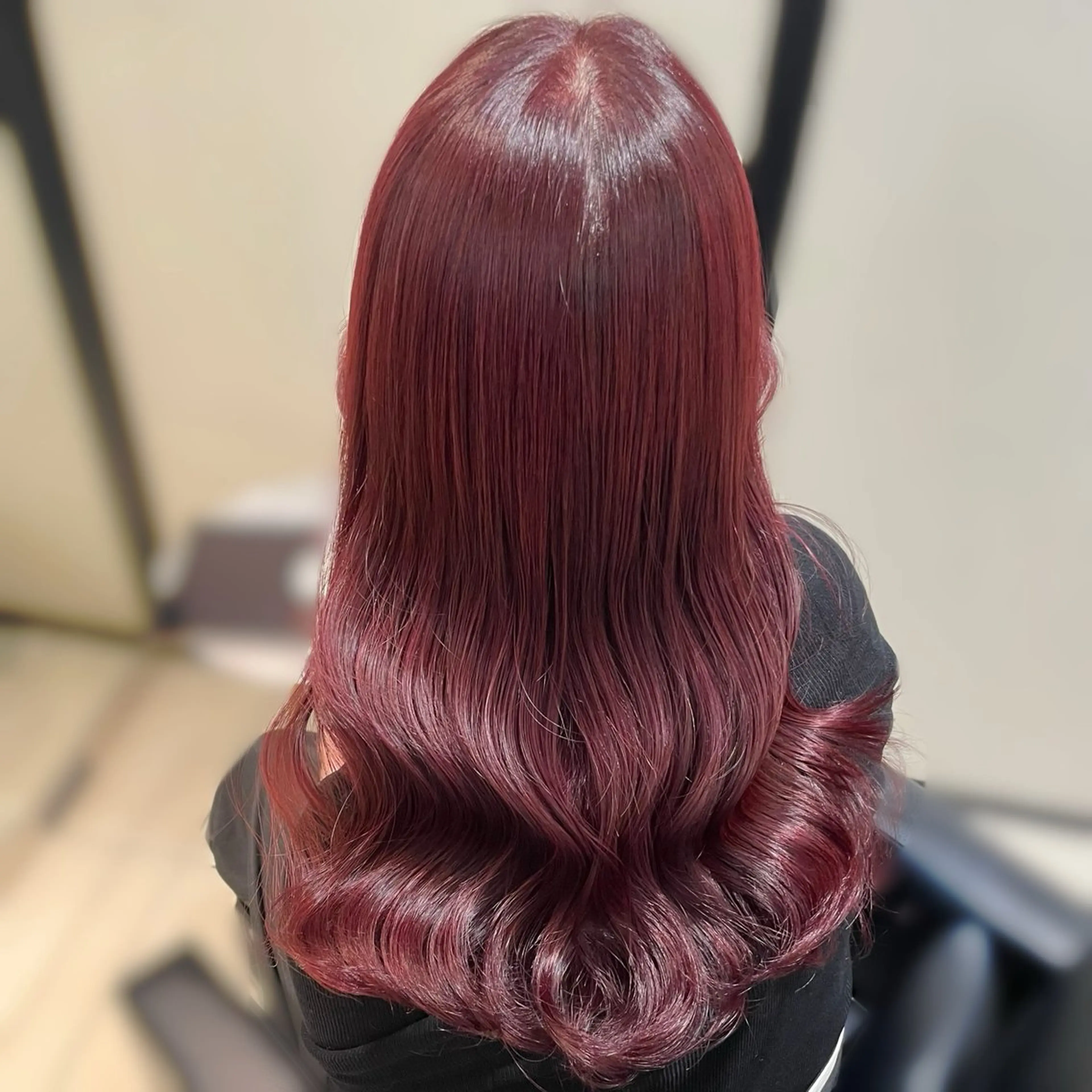 ロング カラー カット ヘアカラー トリートメント ブリーチなしカラー kana🐱のヘアスタイル