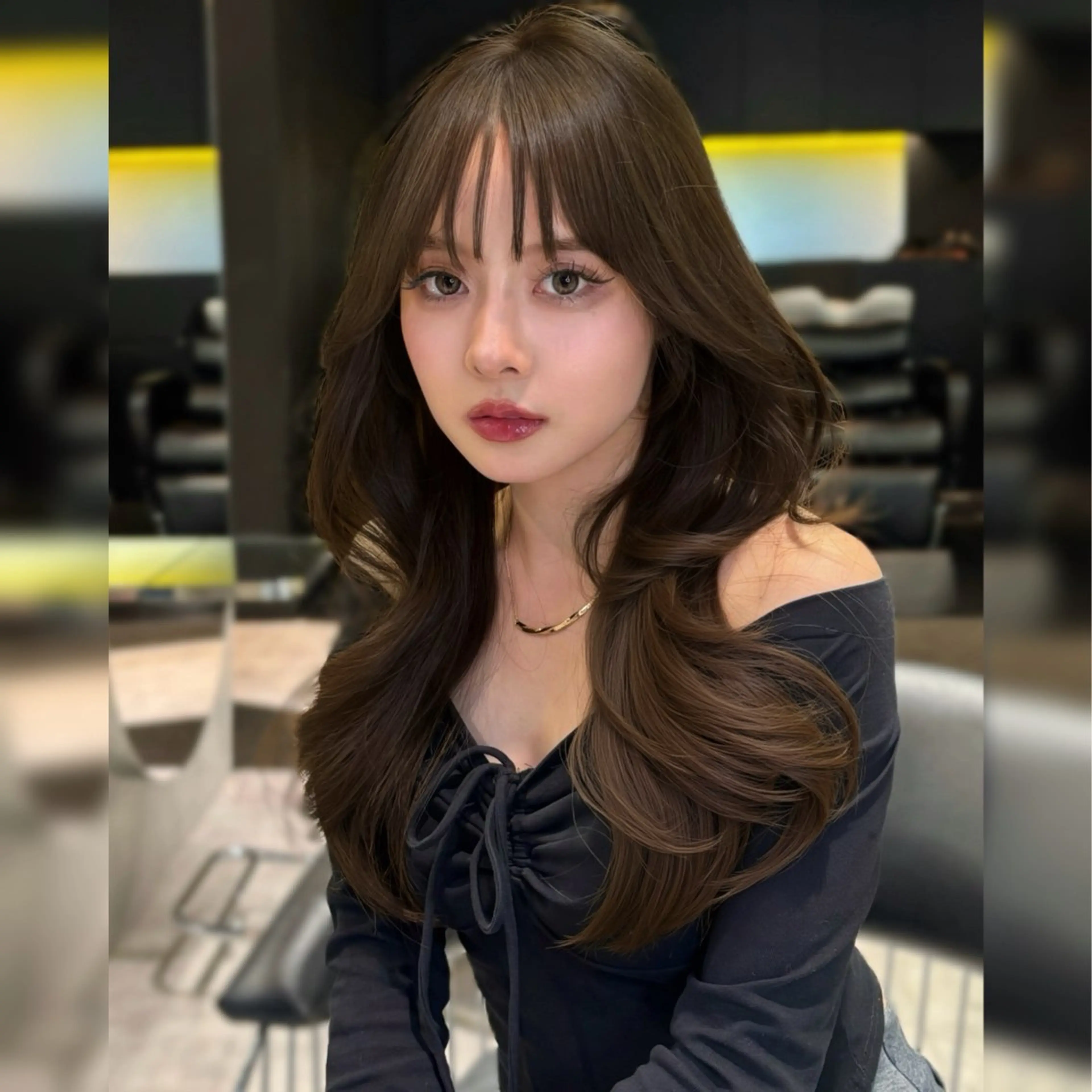 ロング カット 韓国hair🤍/ レイヤー/彩加のヘアスタイル