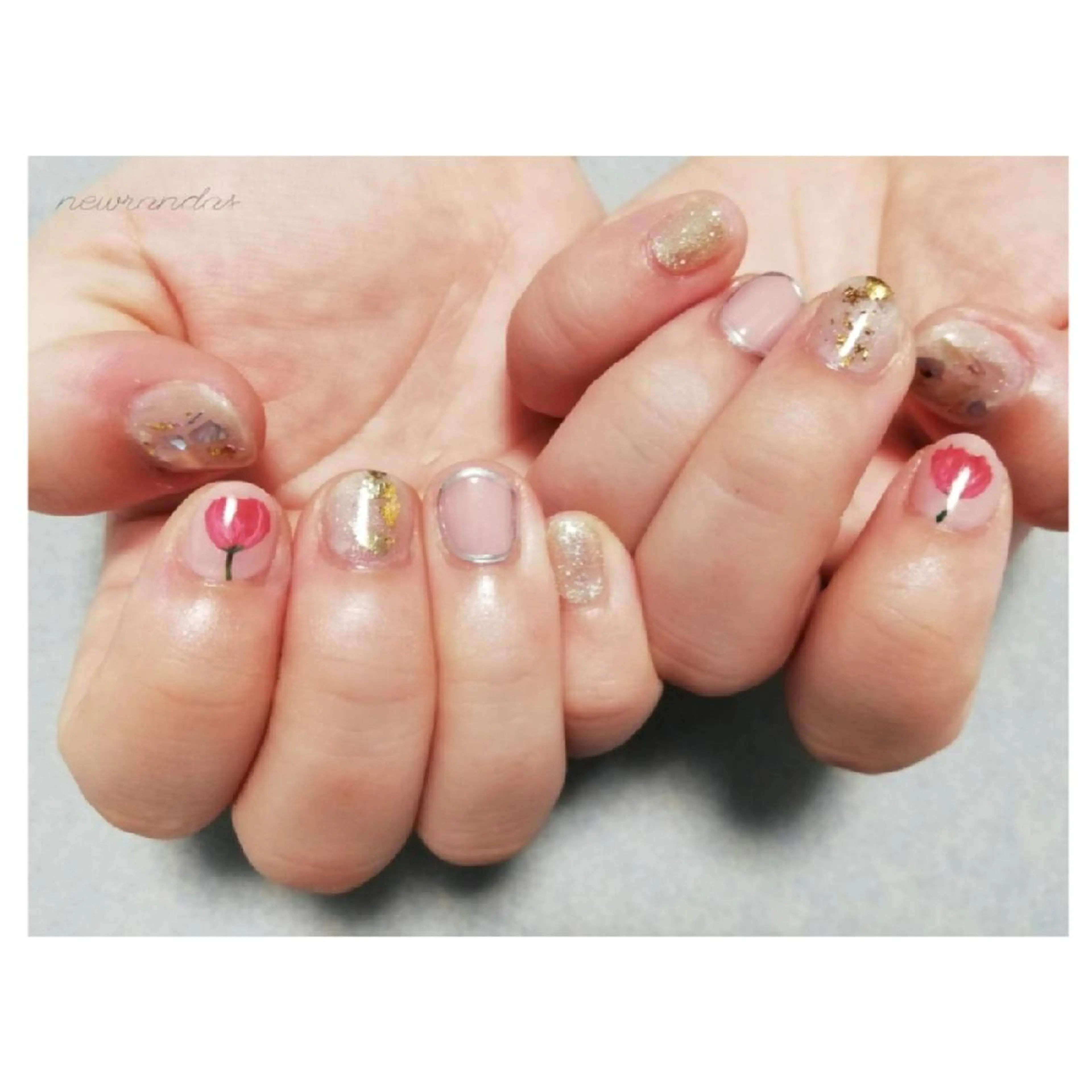 ネイル newrandas hitomiのネイルデザイン