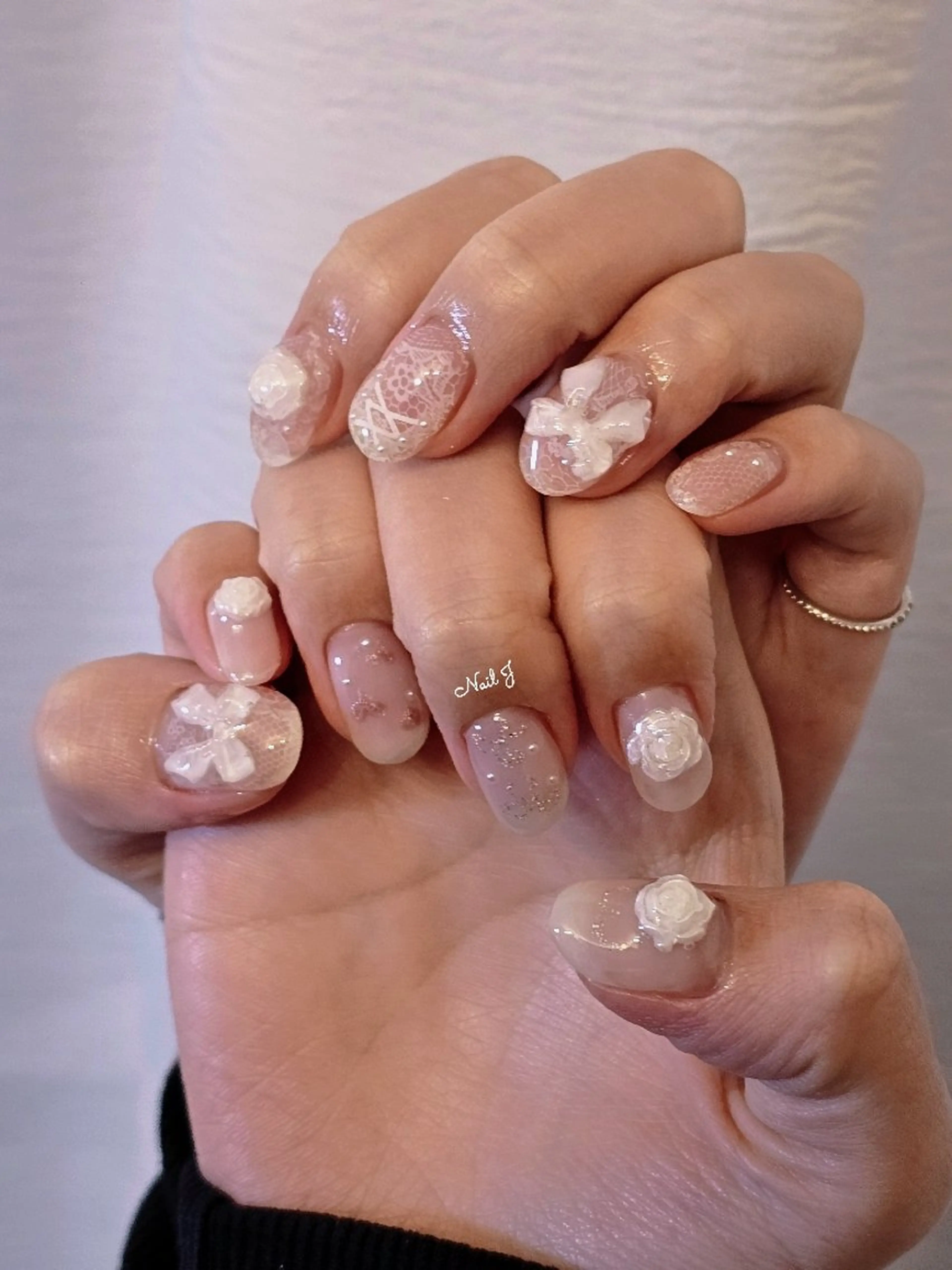 ネイル 持ち込み ハンドネイル Nail Jのネイルデザイン