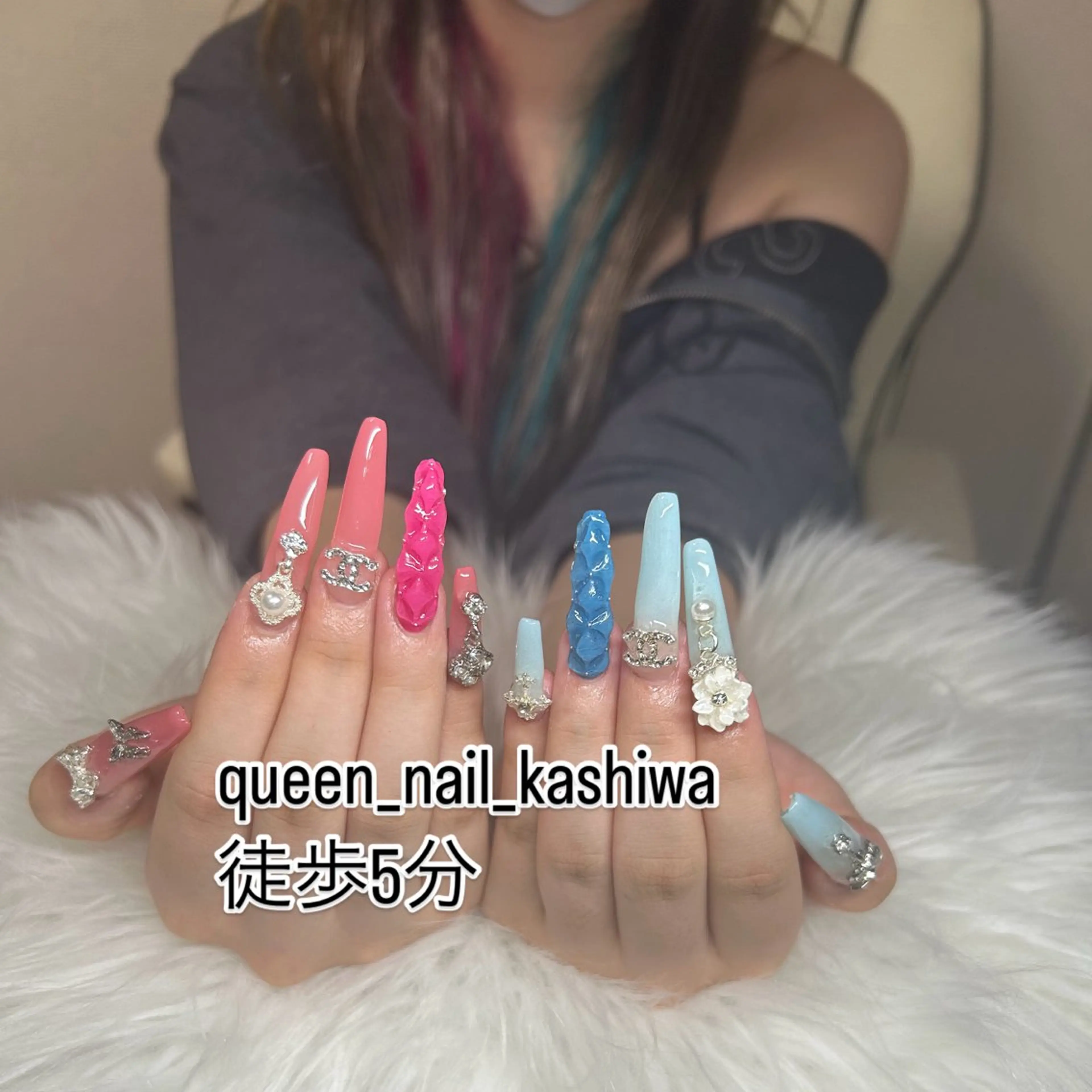 ネイル Queen Nail 柏店　クイーンネイルのネイルデザイン