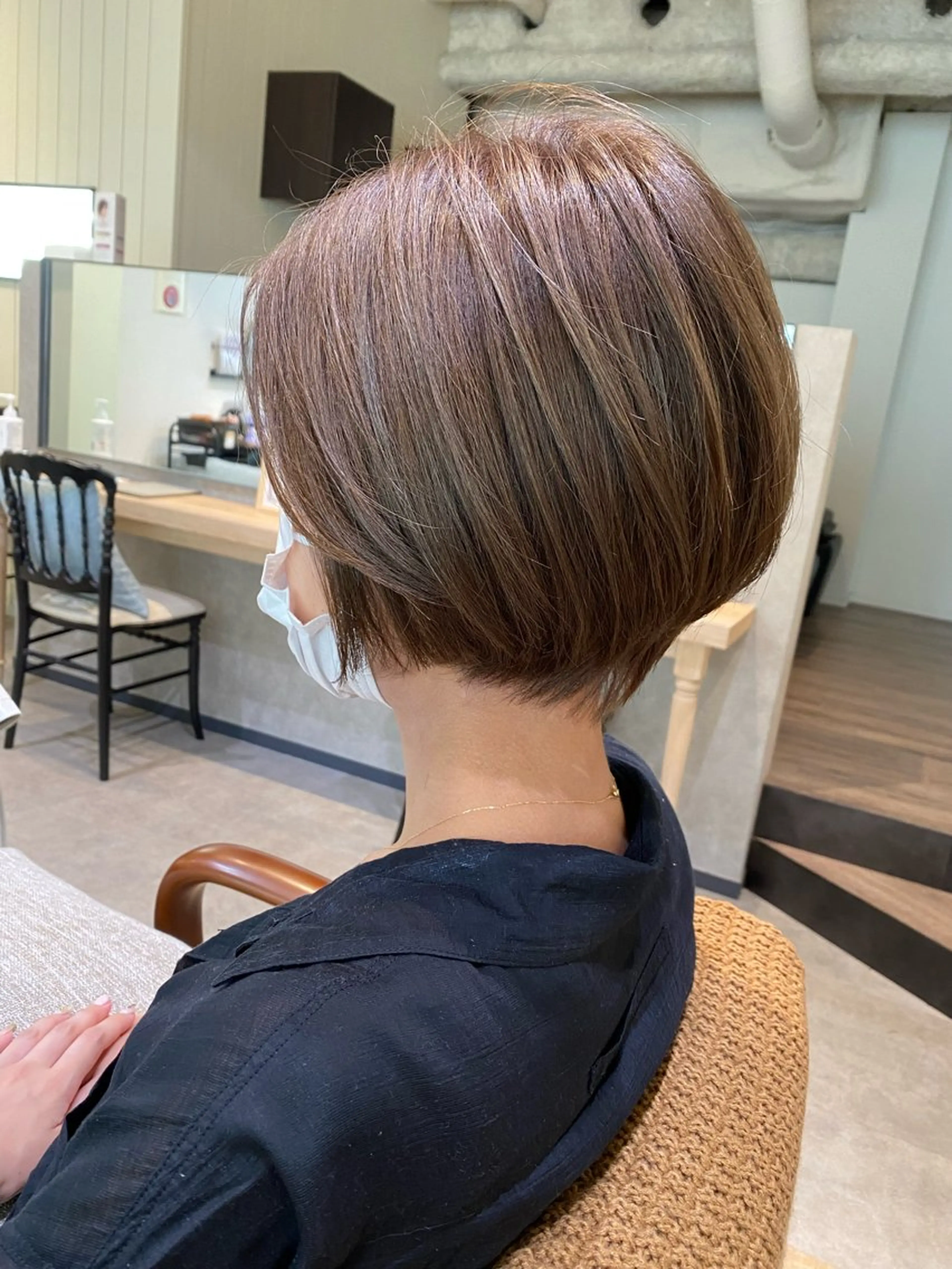 ショート カラー 新宿 / Aujua ｿﾑﾘｴ🫧森田涼介のヘアスタイル