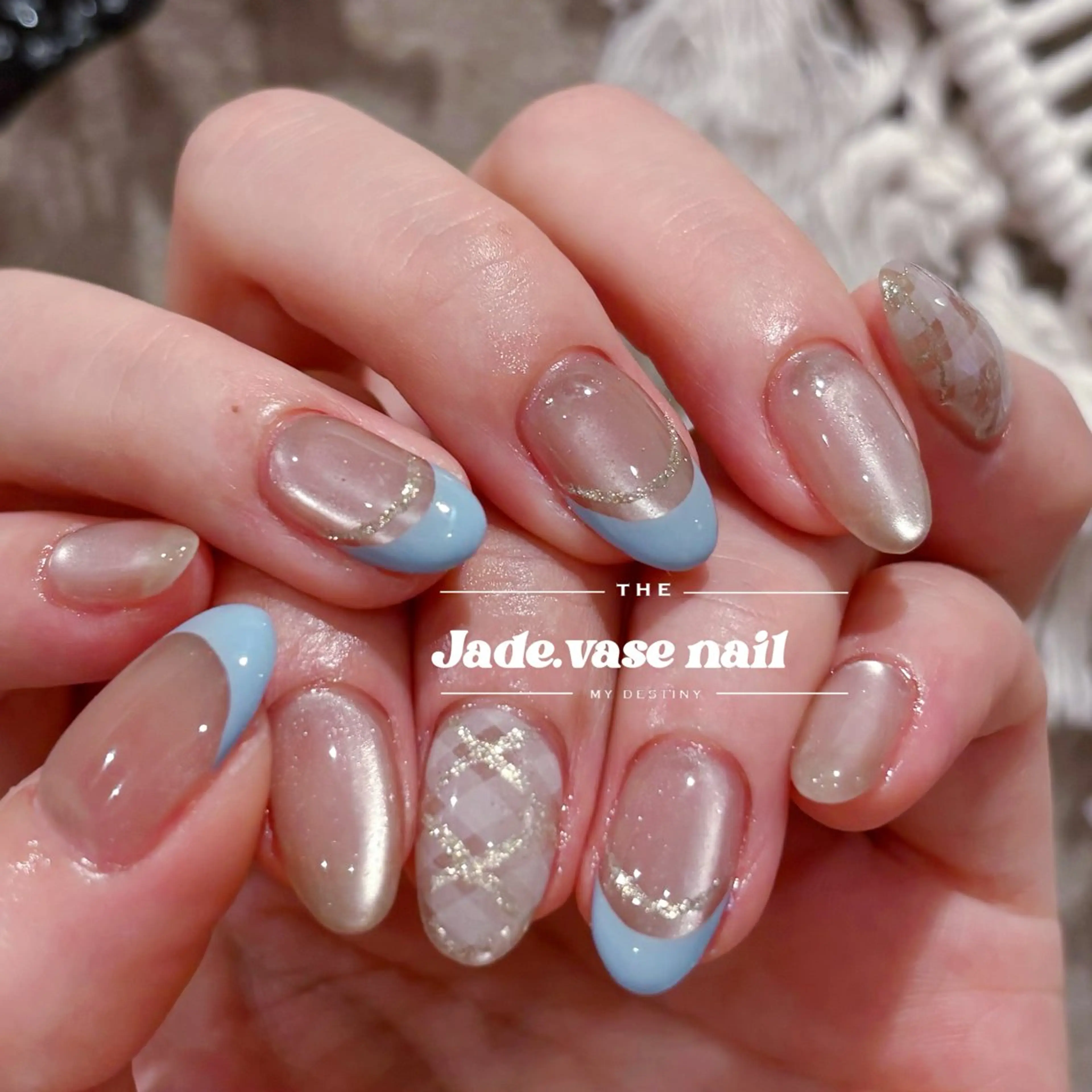 ネイル ハンドネイル ハンドケア ✰Jade.vase 银座のネイルデザイン