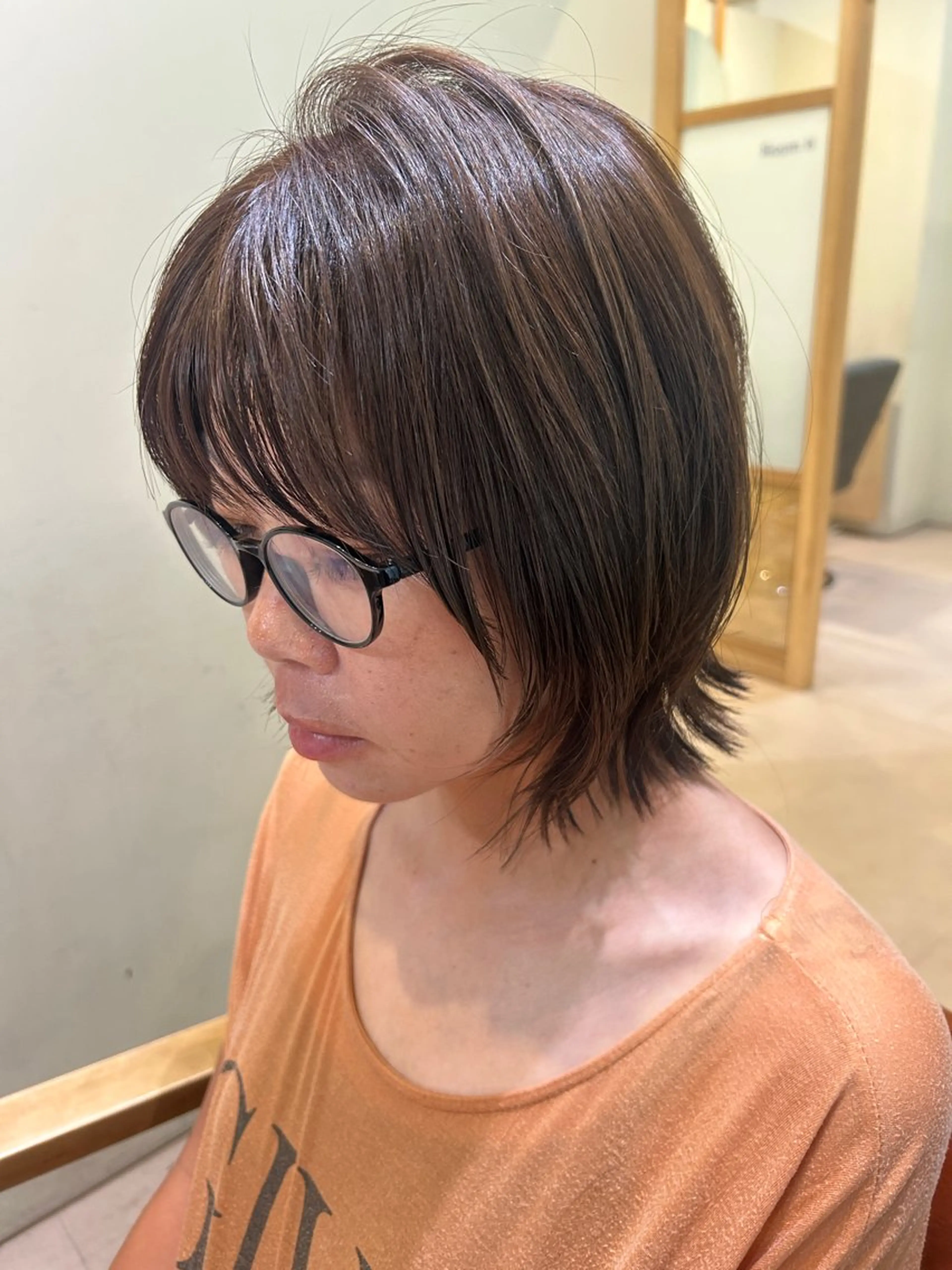 ショート カラー カット トリートメント ヘアセット times salon名駅所属・久木原 ゆりのヘアスタイル