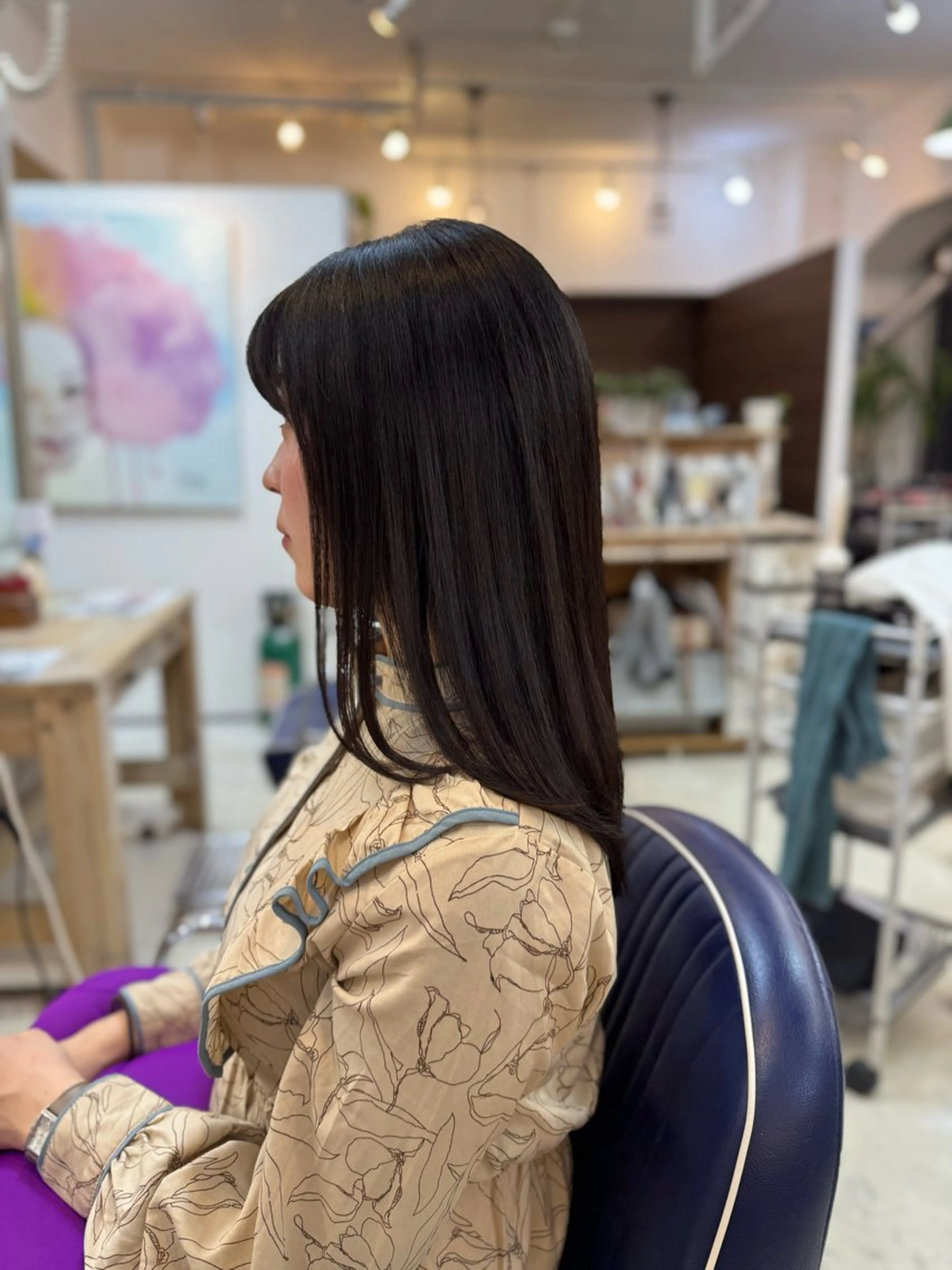 ロング 仲田 大記のヘアスタイル