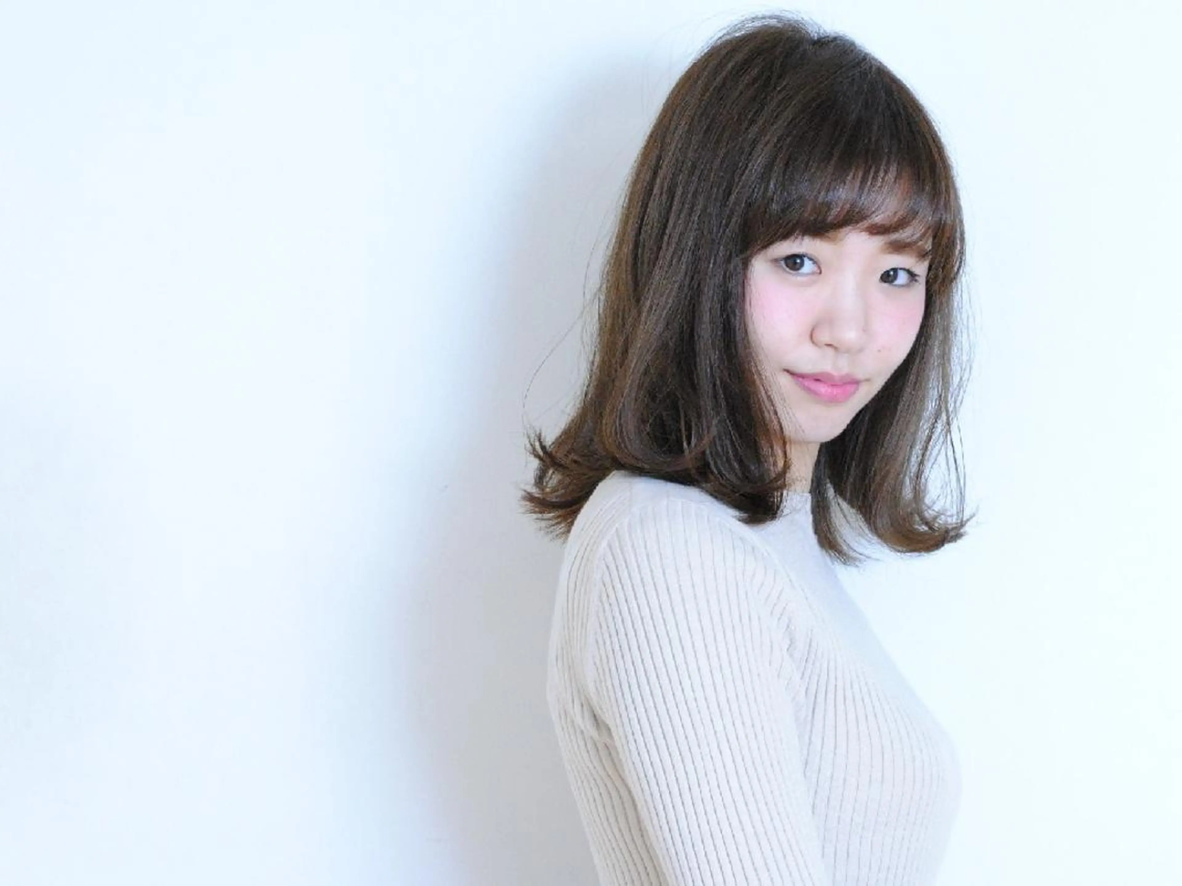 ミディアム カラー ヘアカラー ✨ブリーチなし透明感 カラー✨ゆりかのヘアスタイル