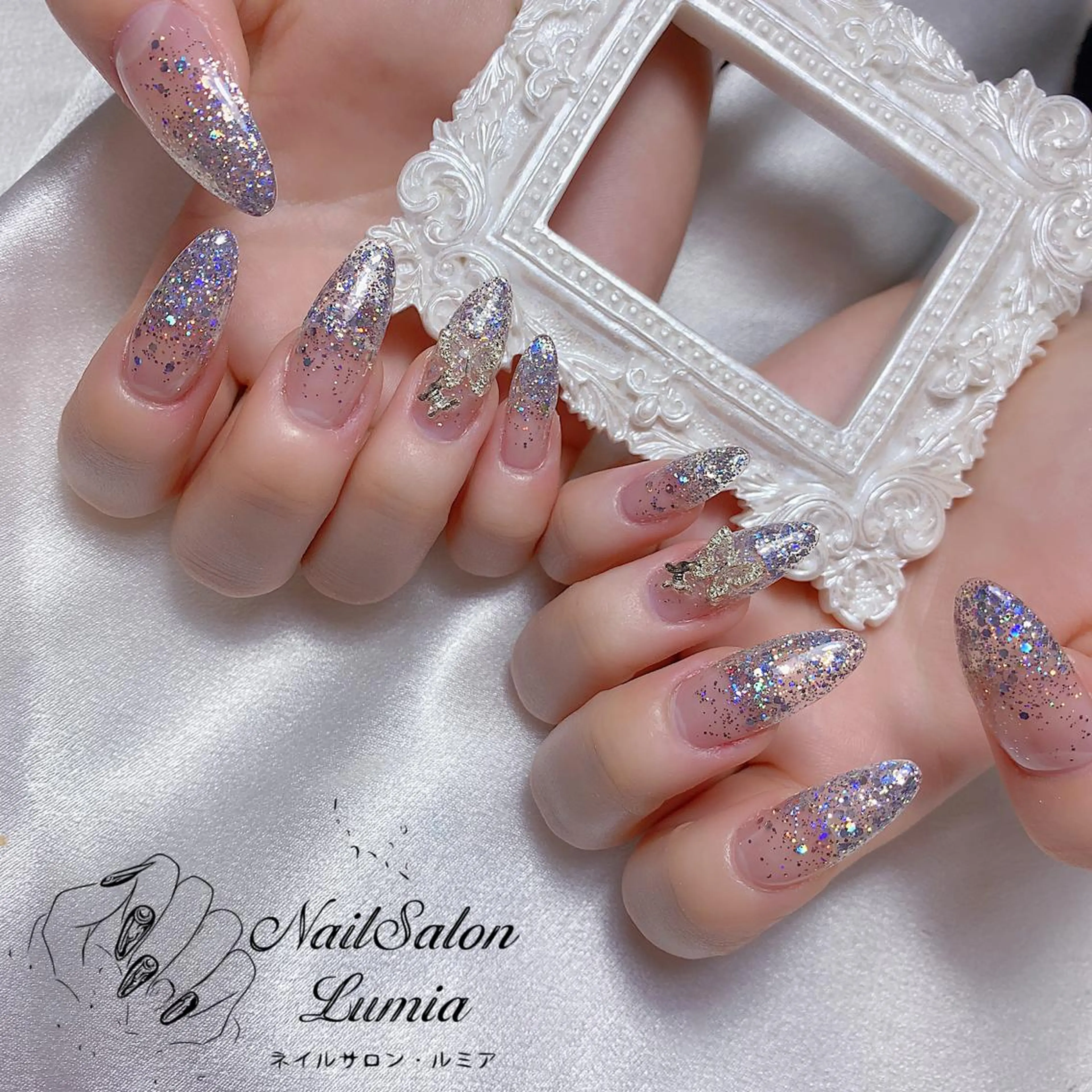 ネイル ハンドネイル ネイルサロン ルミア Lumia 店長のネイルデザイン