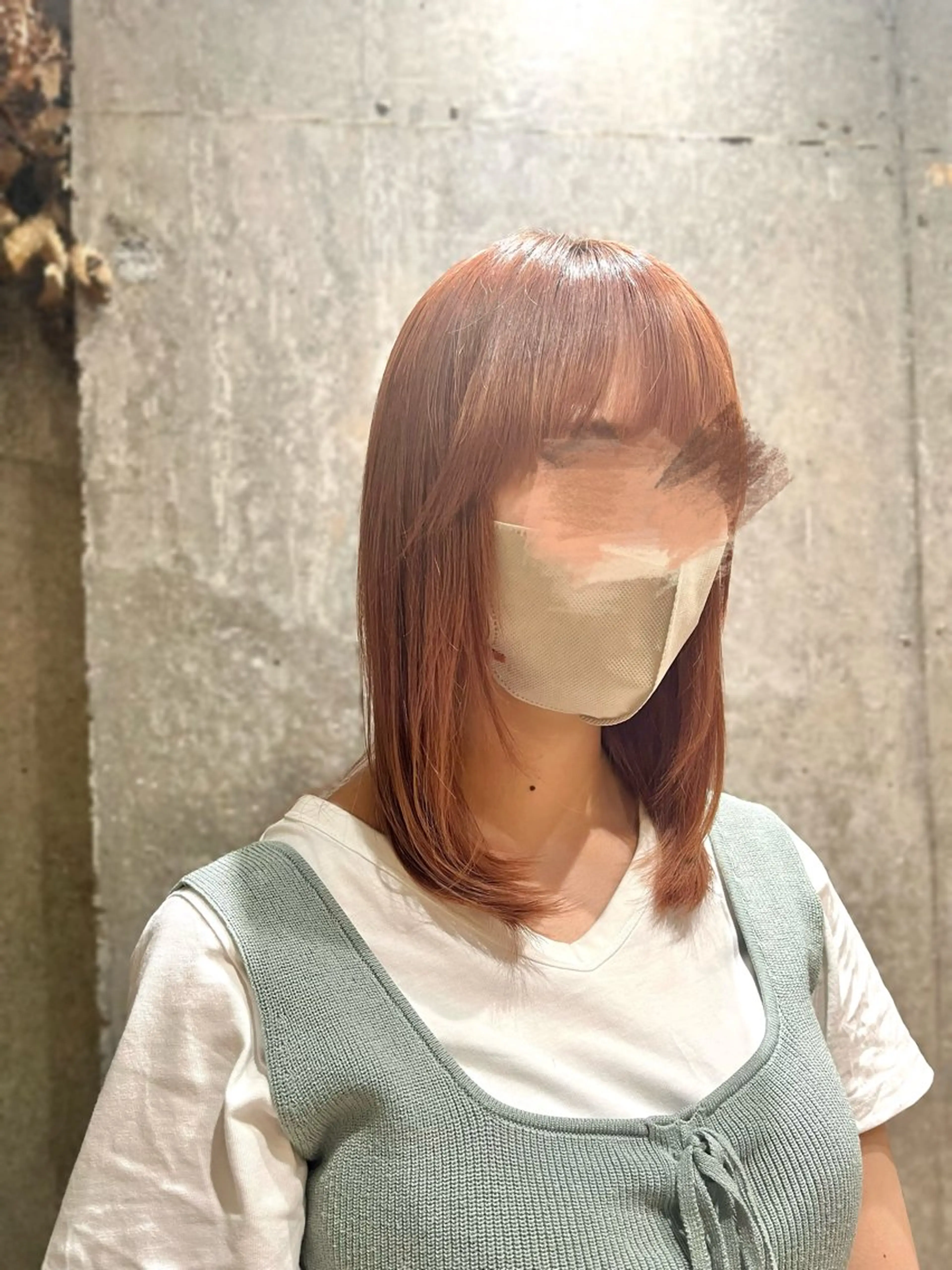 セミロング mizo /ケアカラー/登戸のヘアスタイル