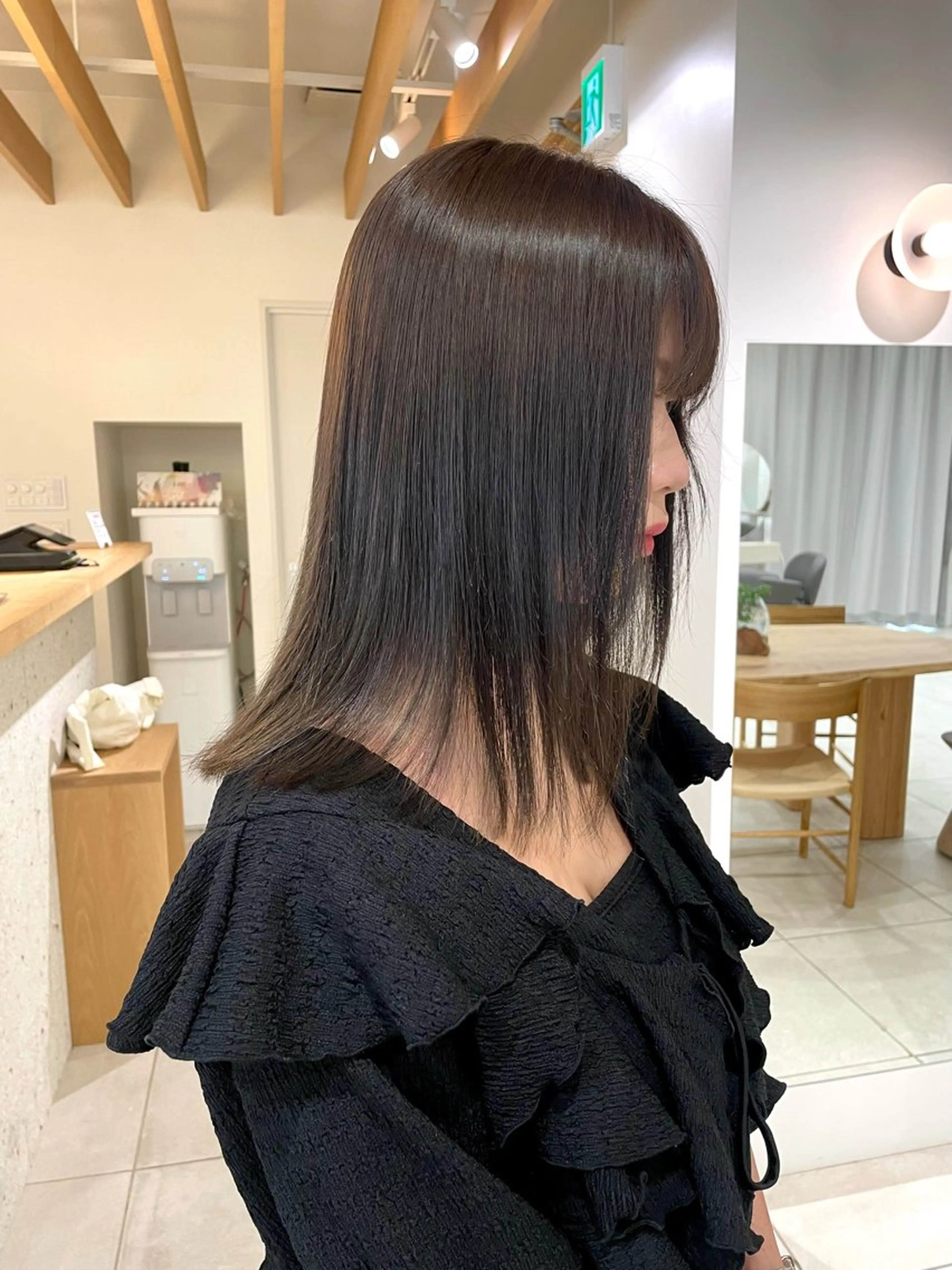 ミディアム 酸性ストレート 矢場町/酸性ストレー ト/髪質改善/リオのヘアスタイル