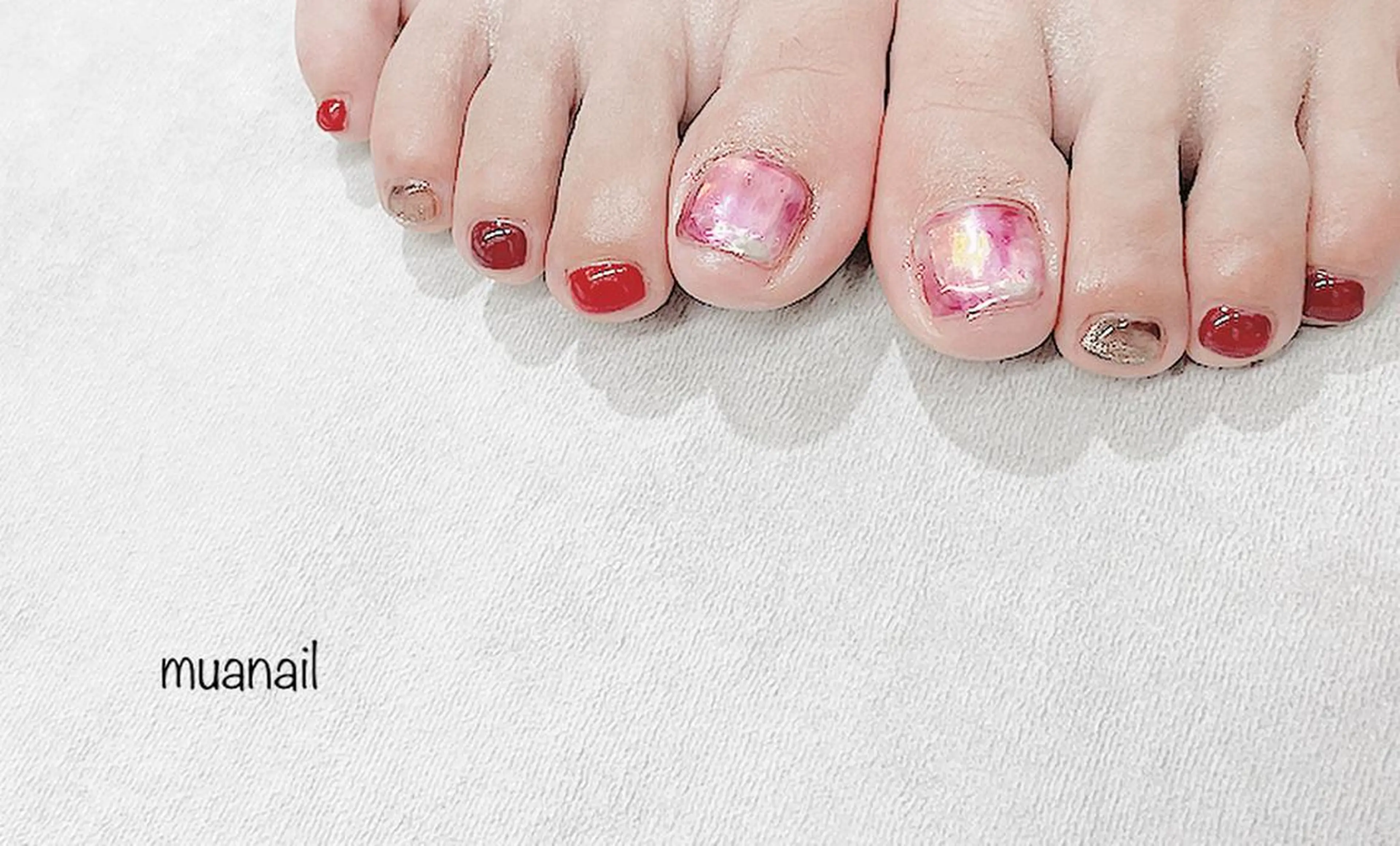 ネイル フットネイル mua nail mikiのネイルデザイン