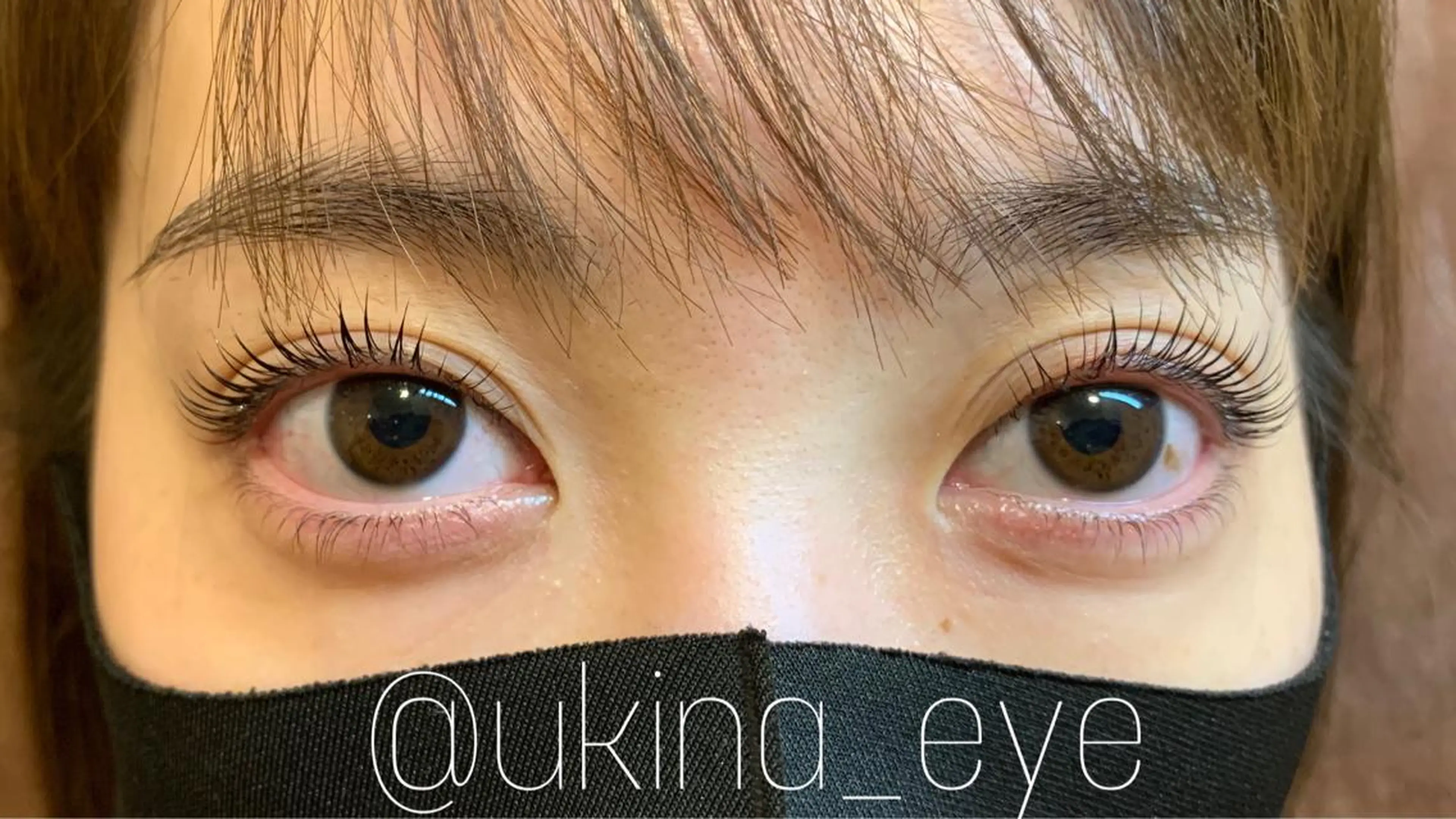 マツエク・マツパ ケラチンラッシュリフト Roco'Lush カジ ユキナのマツエク・マツパデザイン