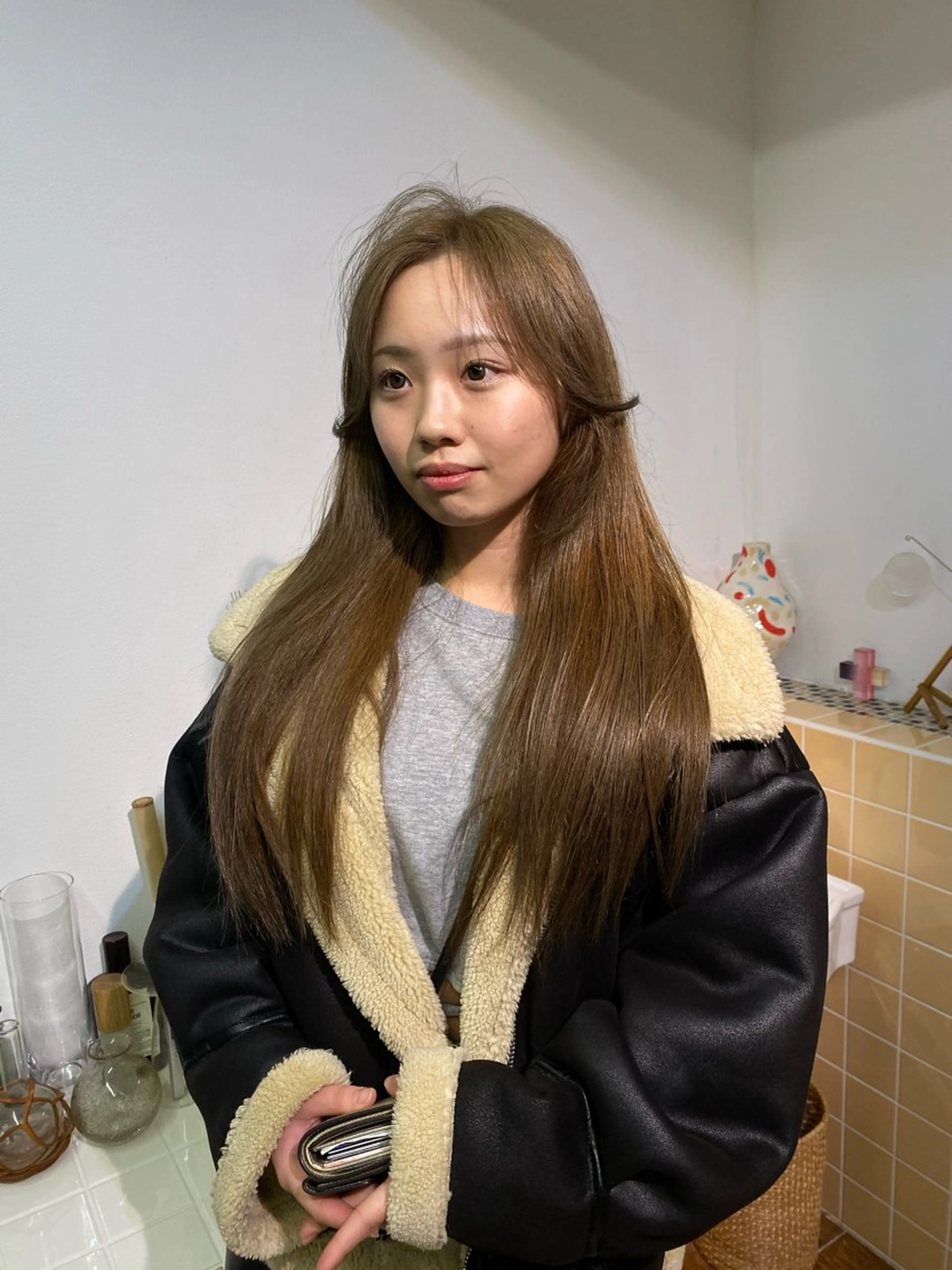 カラー ヘアカラー iroha/ n.w.h🎀のヘアスタイル