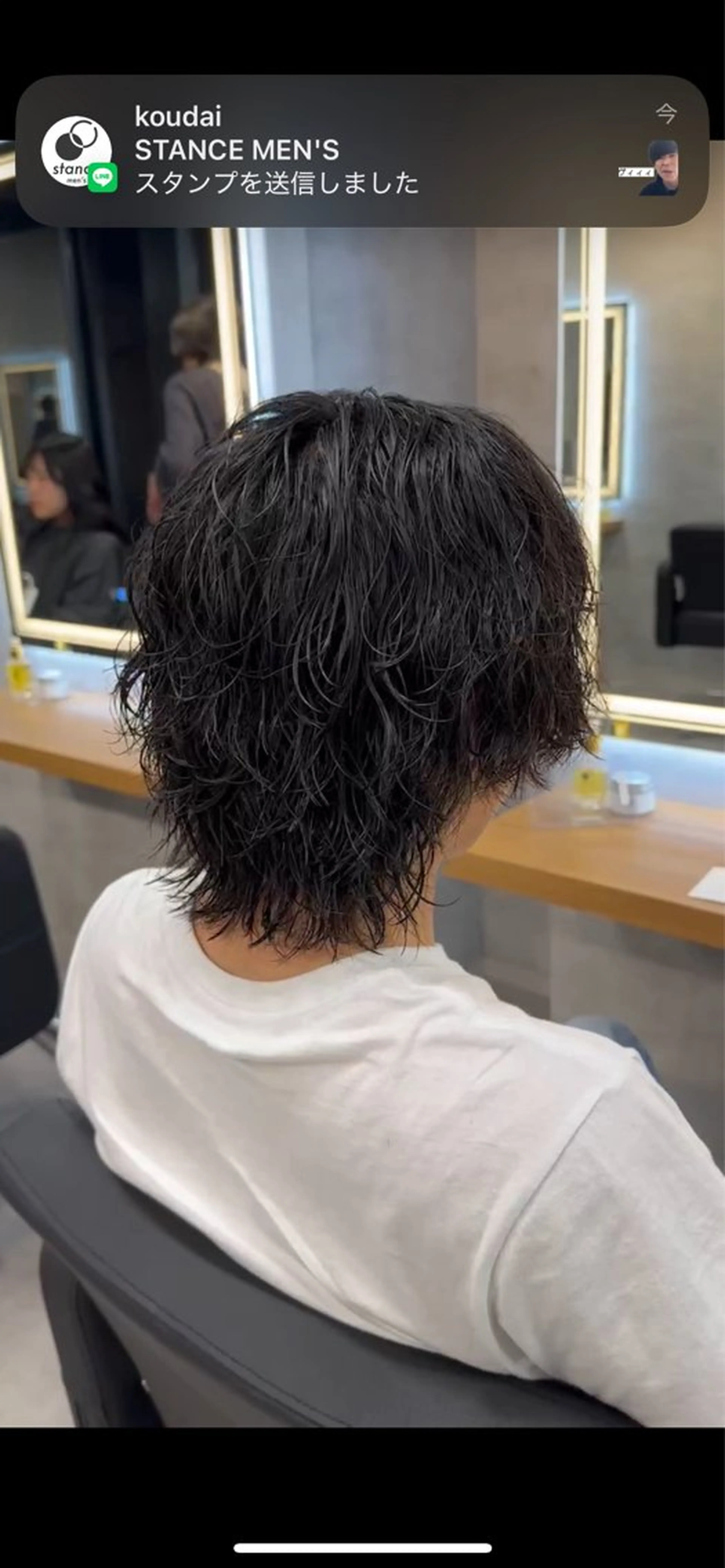 パーマ メンズ カット パーマ 【札幌メンズ特化】 つばさ🔥のヘアスタイル