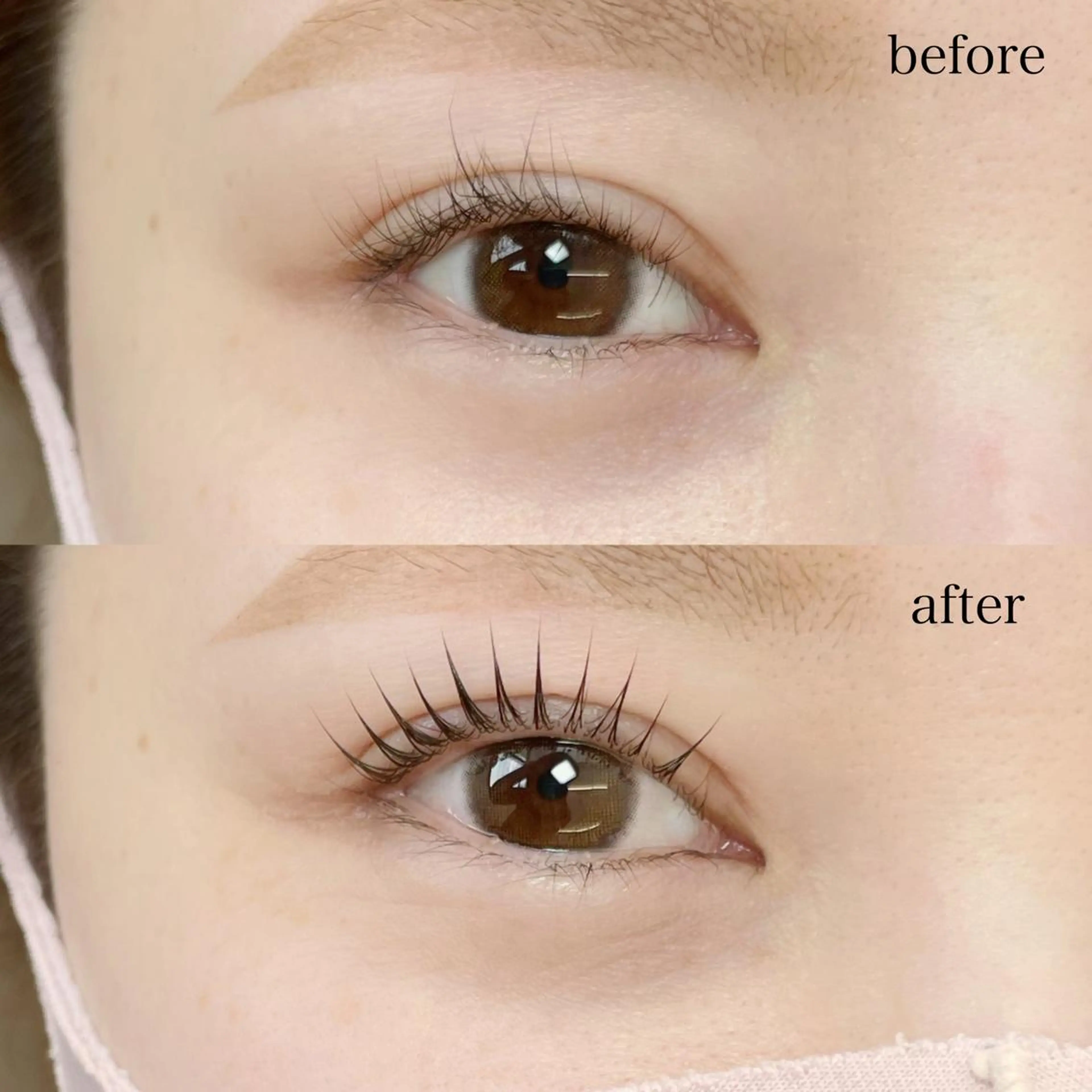 マツエク・マツパ パリジェンヌラッシュリフト マツパ GO TODAY   SHAiRE SALON iris duo所属・Yui eye 表参道のマツエク・マツパデザイン