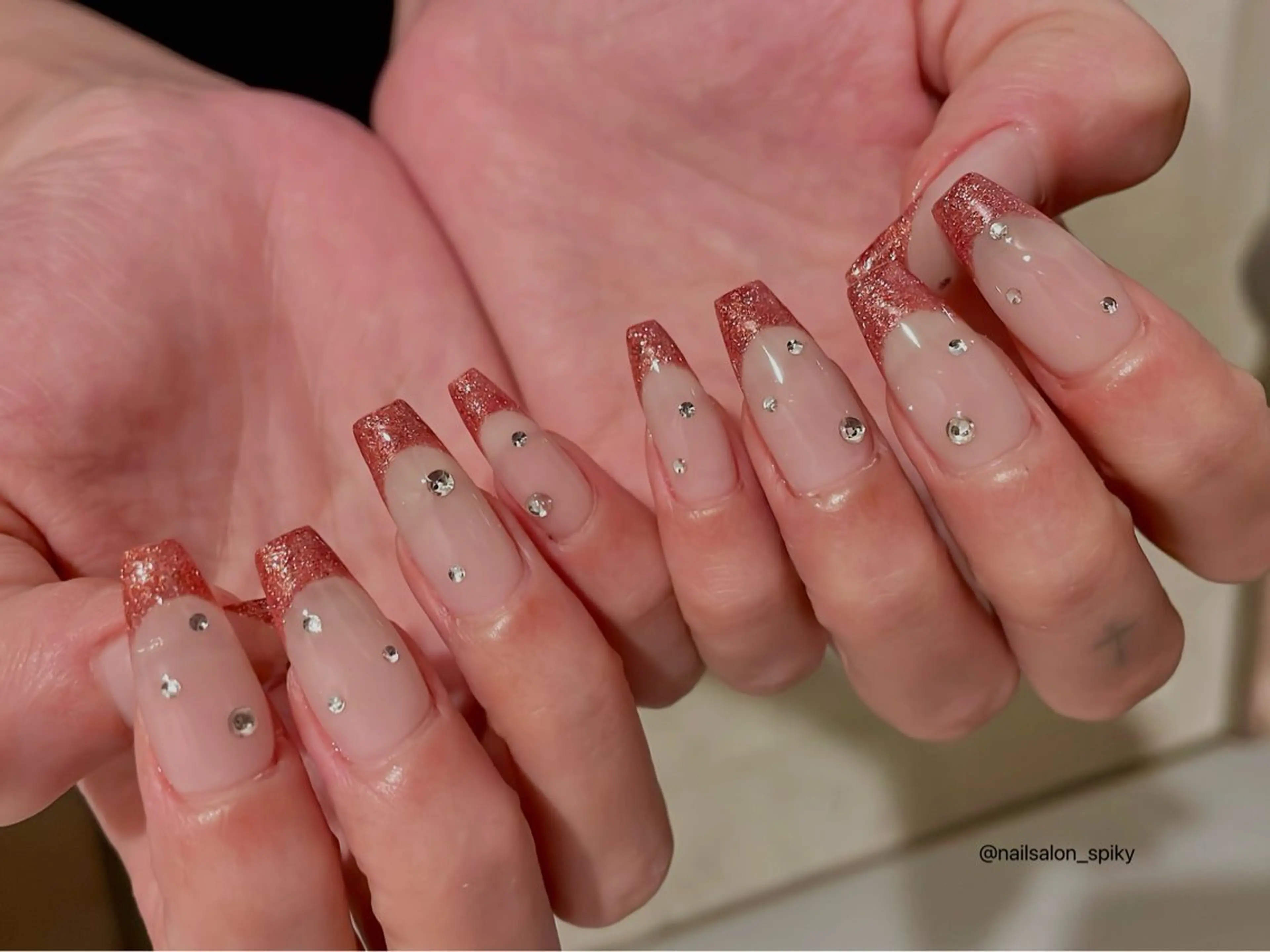 ネイル Spiky とうげ ふうかのネイルデザイン