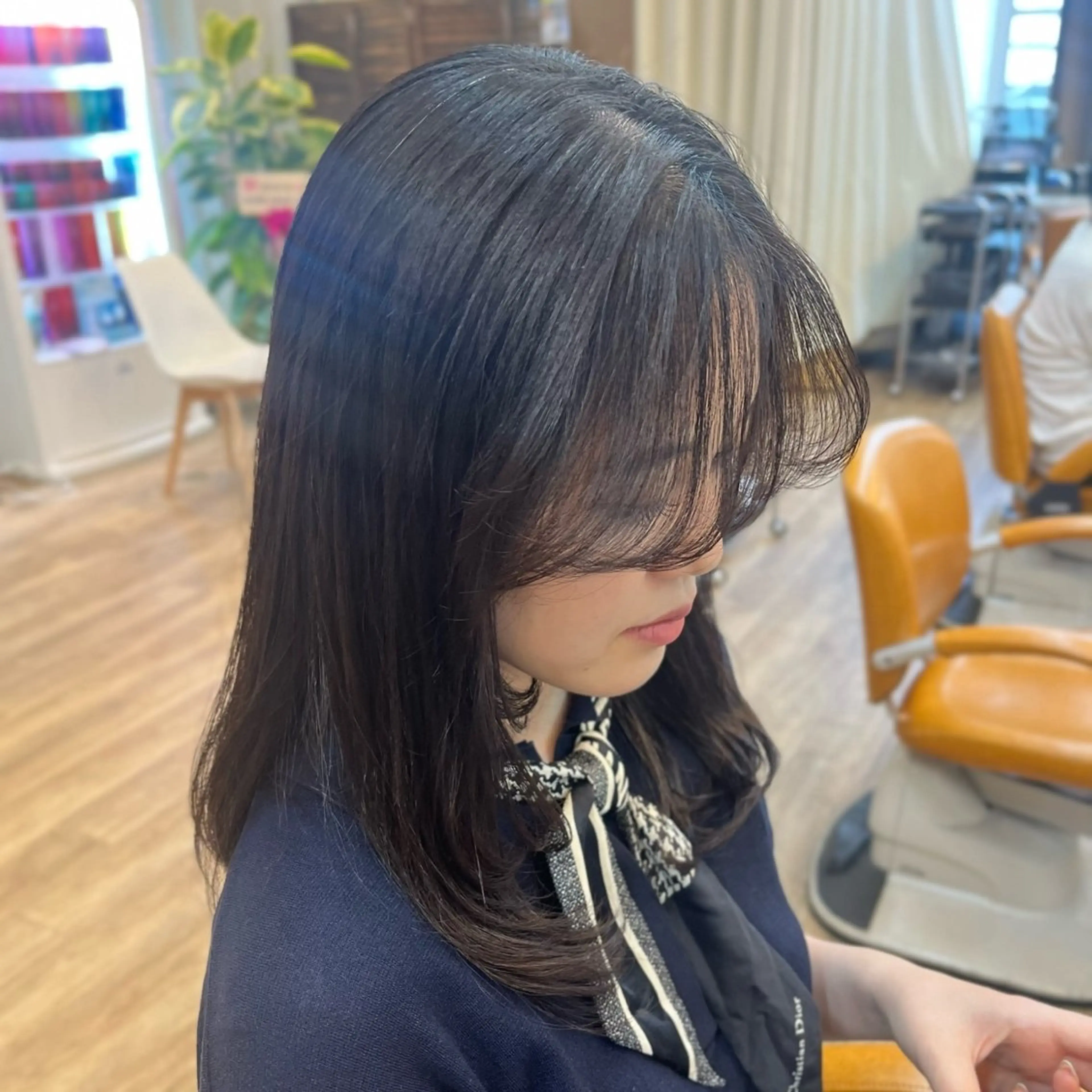 【前髪の悩み解消】ふわっと柔らかい前髪パーマ＋前髪カットの写真