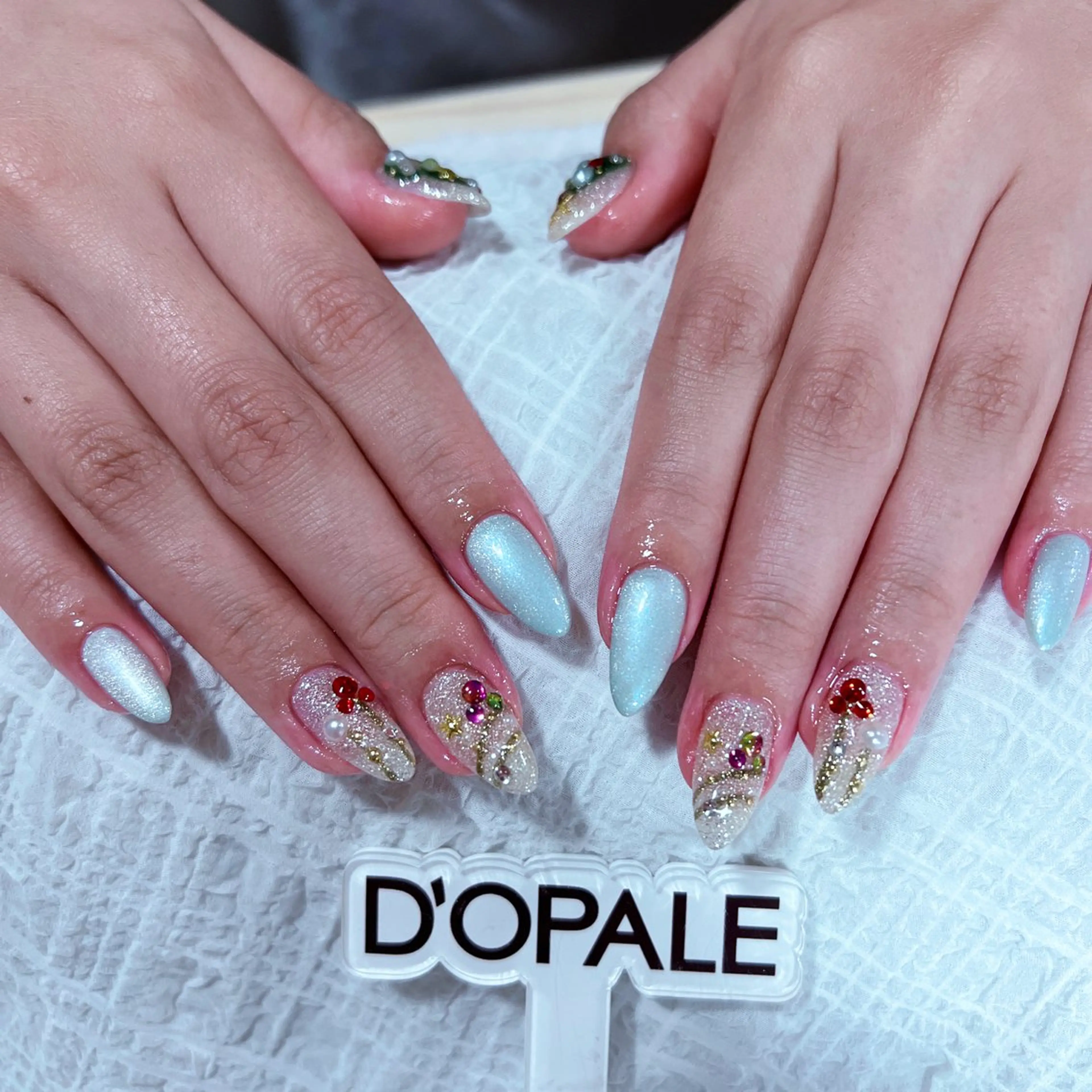 ネイル ハンドネイル D‘OPALEサロン所属・長さ出し専門店 上野kkのネイルデザイン