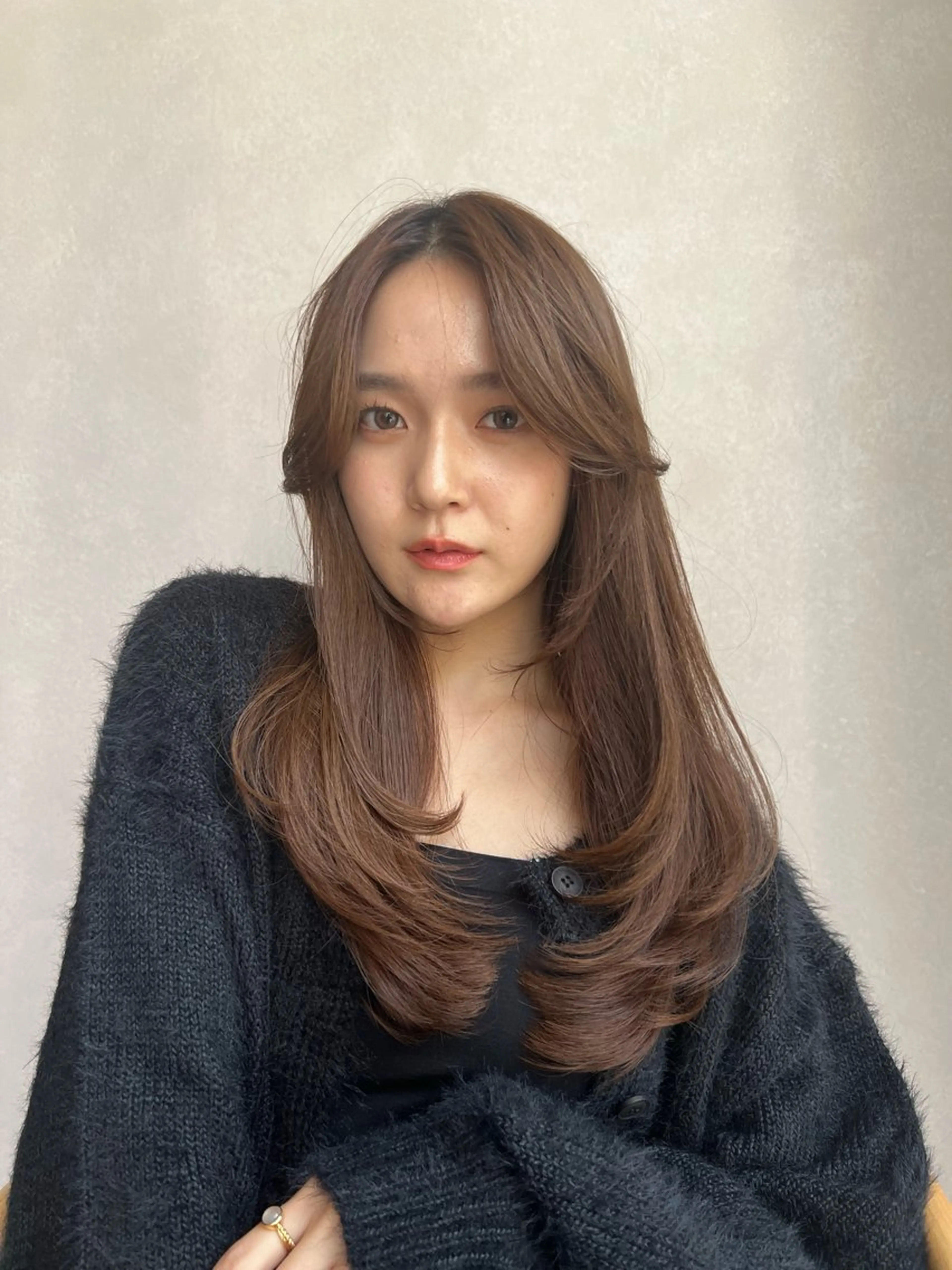 ロング レイヤーカット/ くびれヘア佐藤大空のヘアスタイル