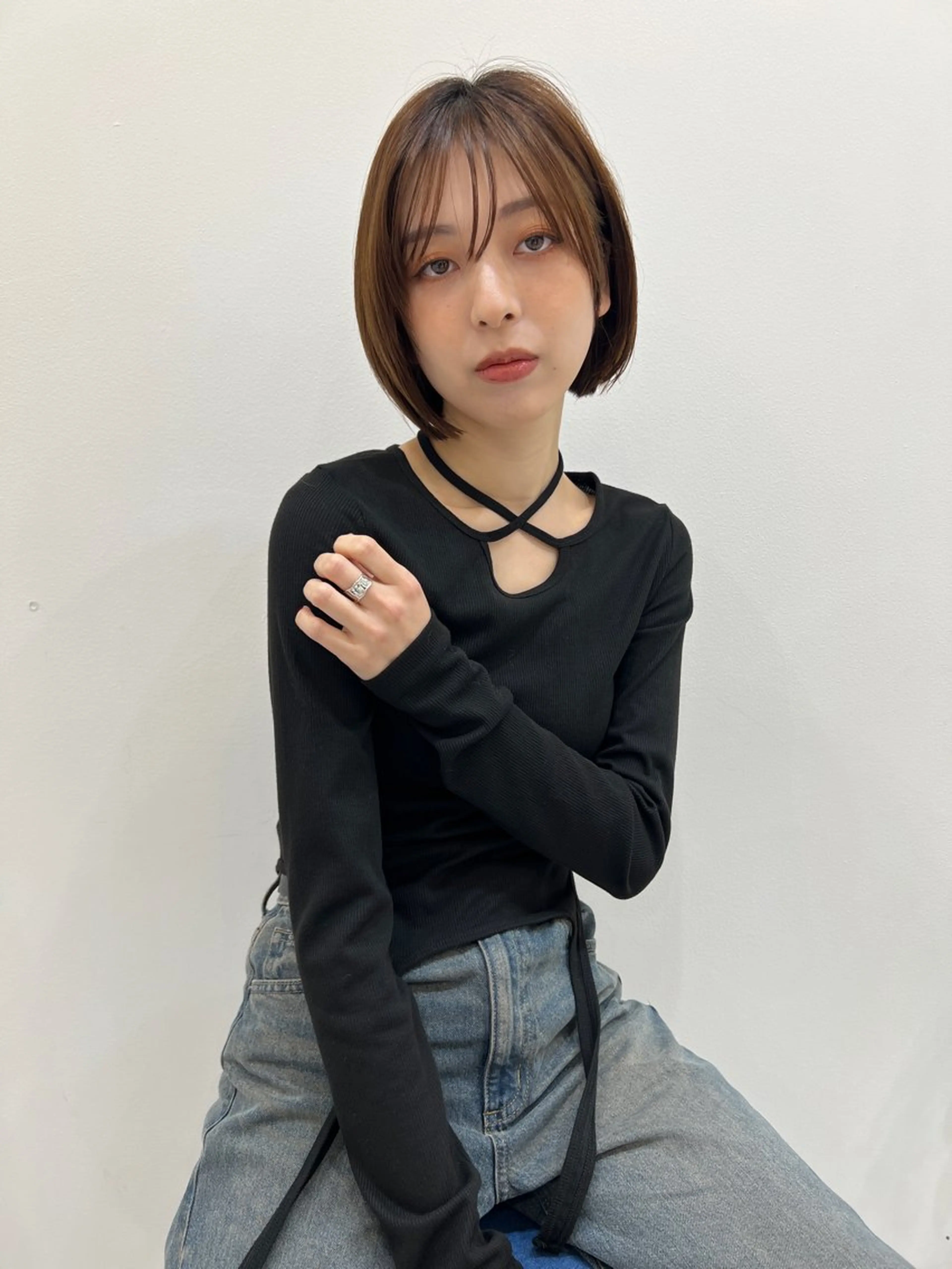 ショート 新井　翼/銀座 メンズ◎ショート女子のヘアスタイル