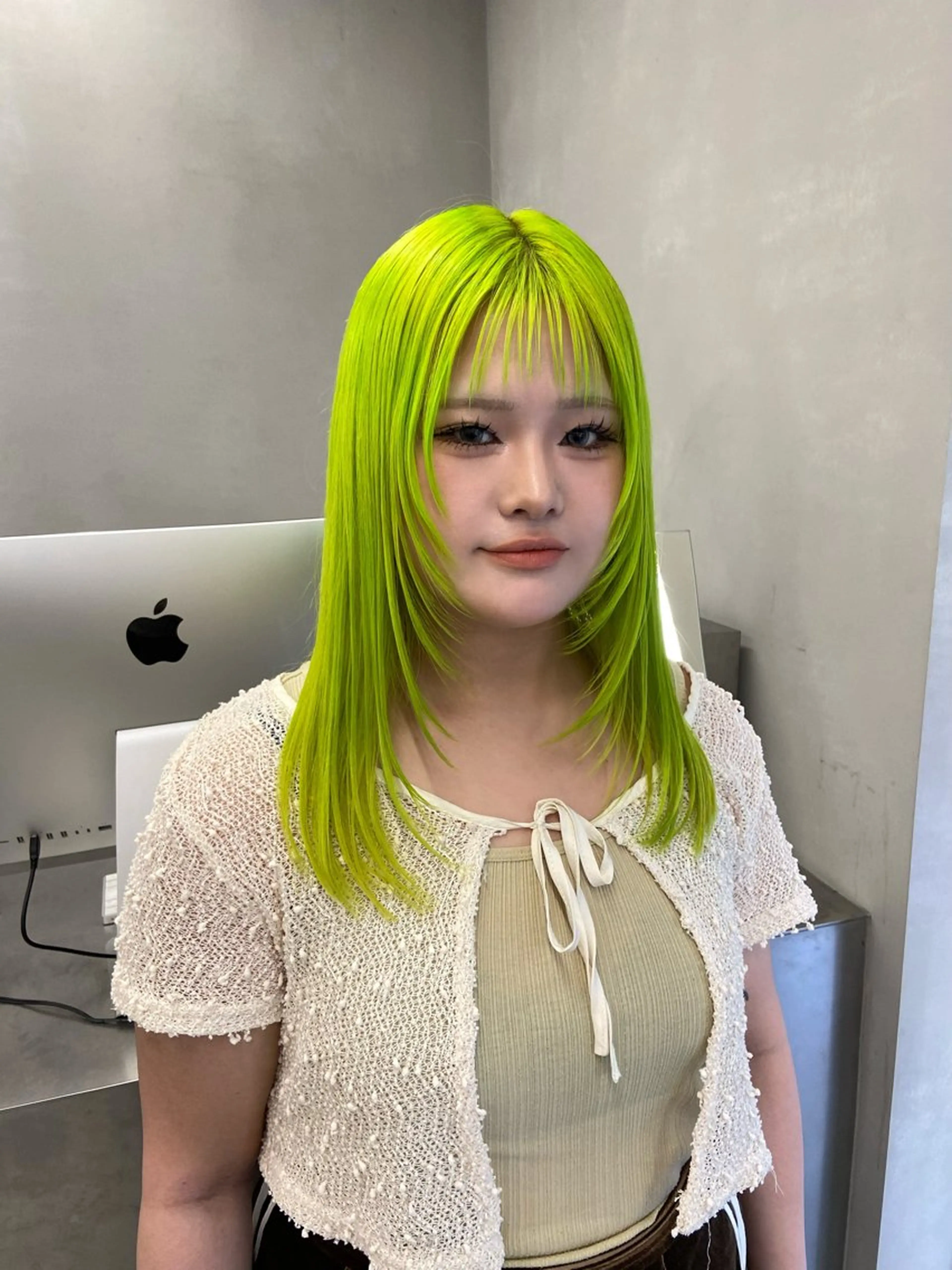 ロング カラー カット ヘアカラー yuna/ボブカット /ハイトーンカラーのヘアスタイル