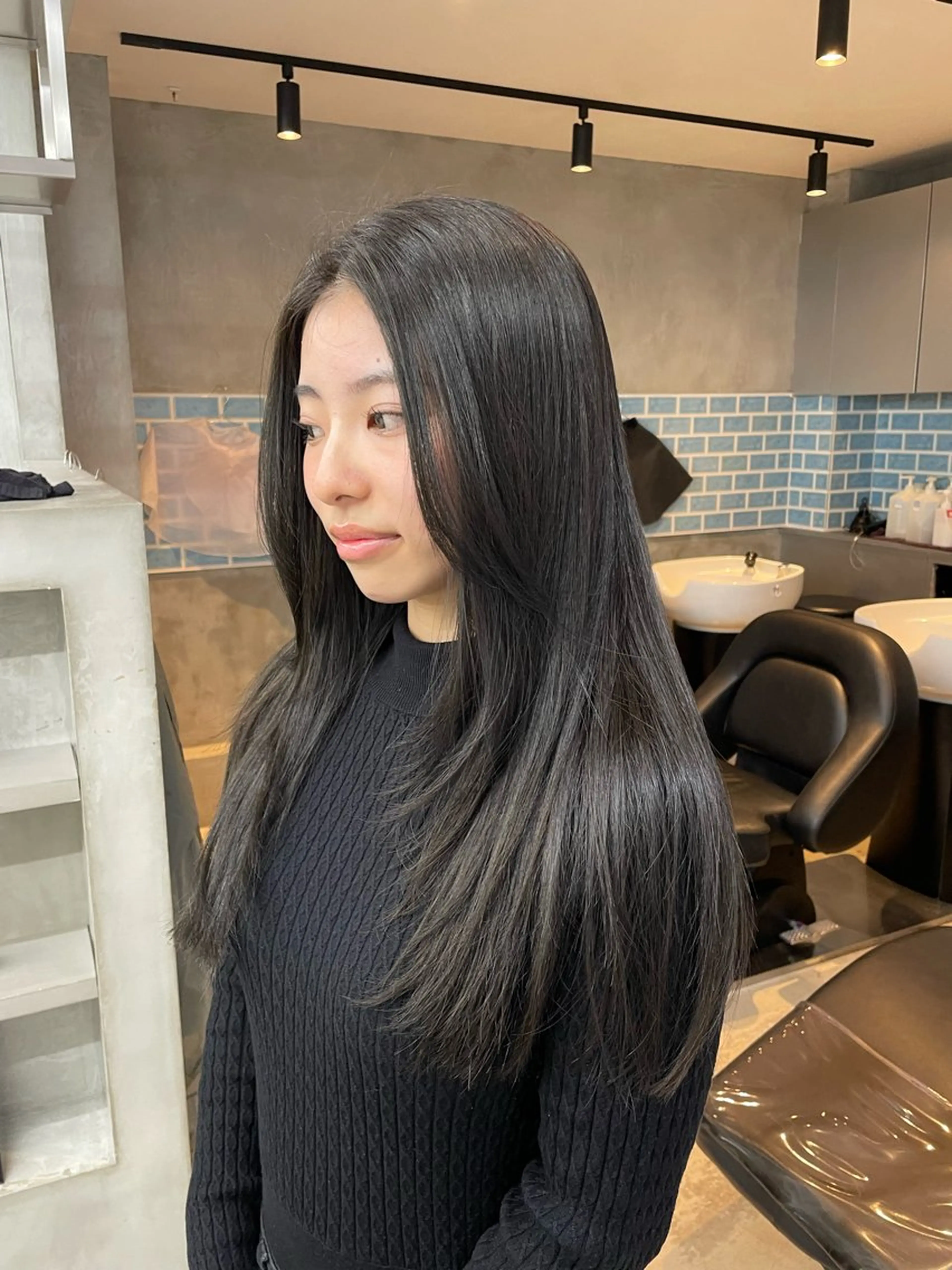 ロング ヘアカラー 🫧ほのか /透明感カラー🫧のヘアスタイル