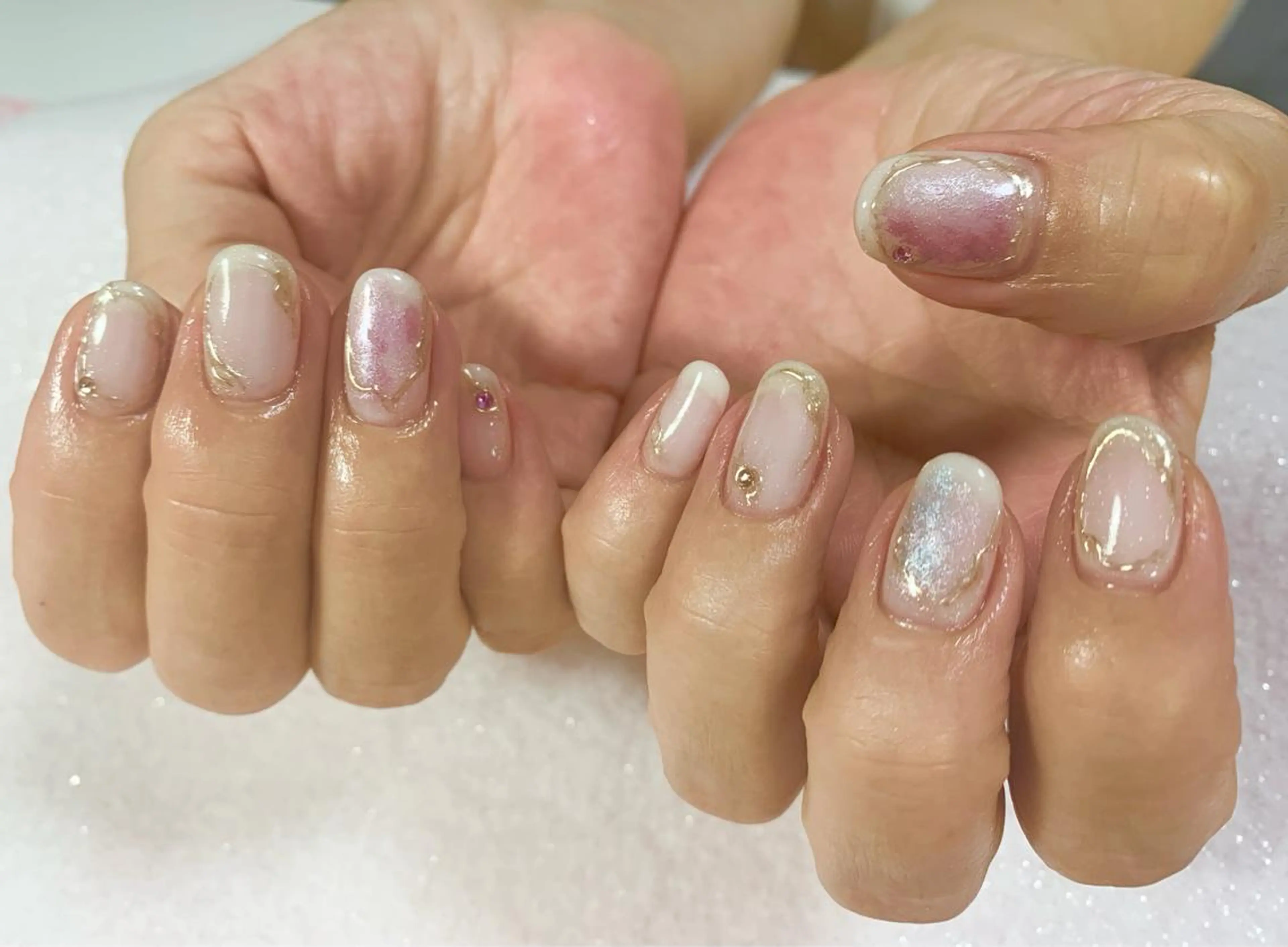 ネイル ハンドネイル 手塚 里奈のネイルデザイン