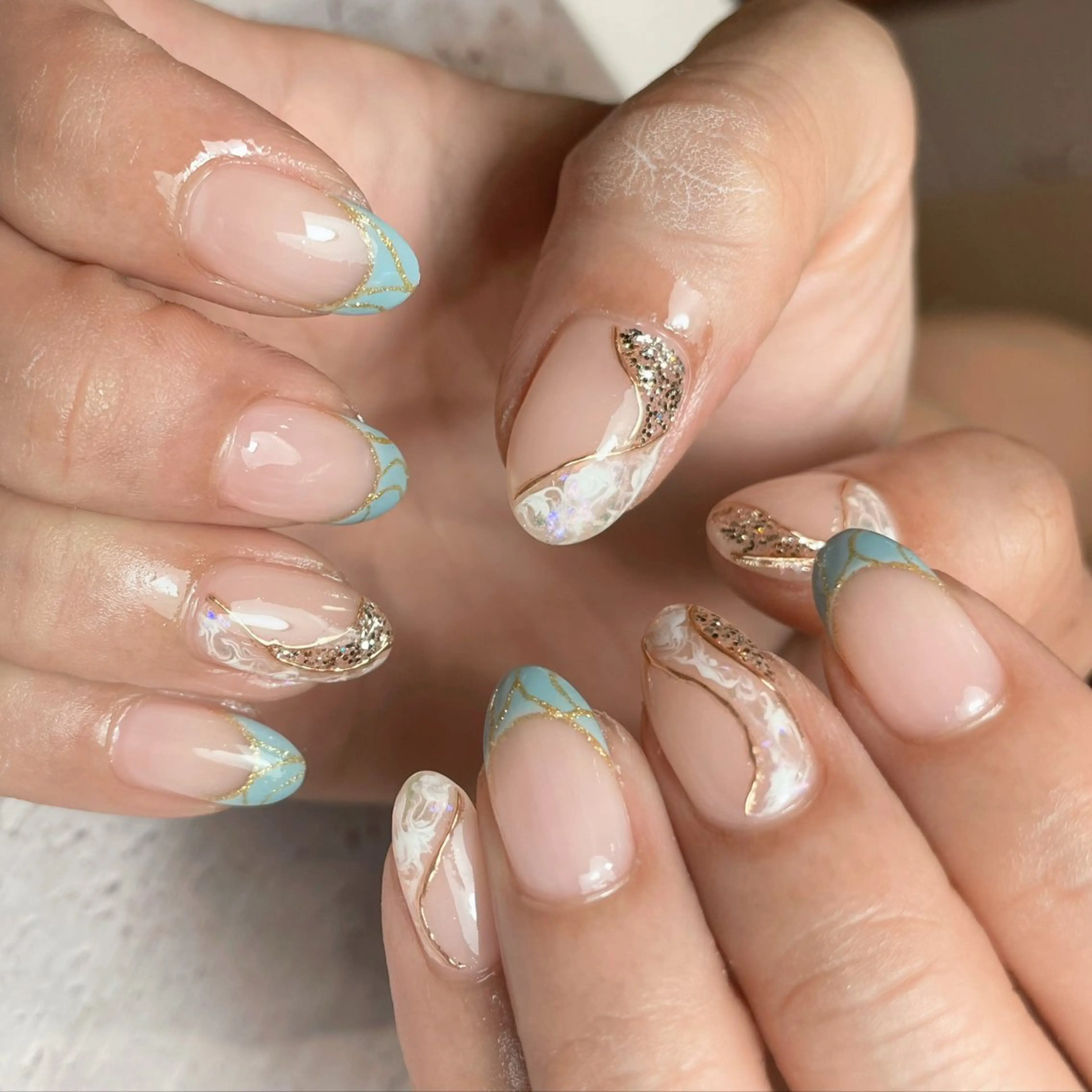 ネイル ハンドネイル nail&eyelash mate所属・京都/東向日/桂 ayumiのネイルデザイン