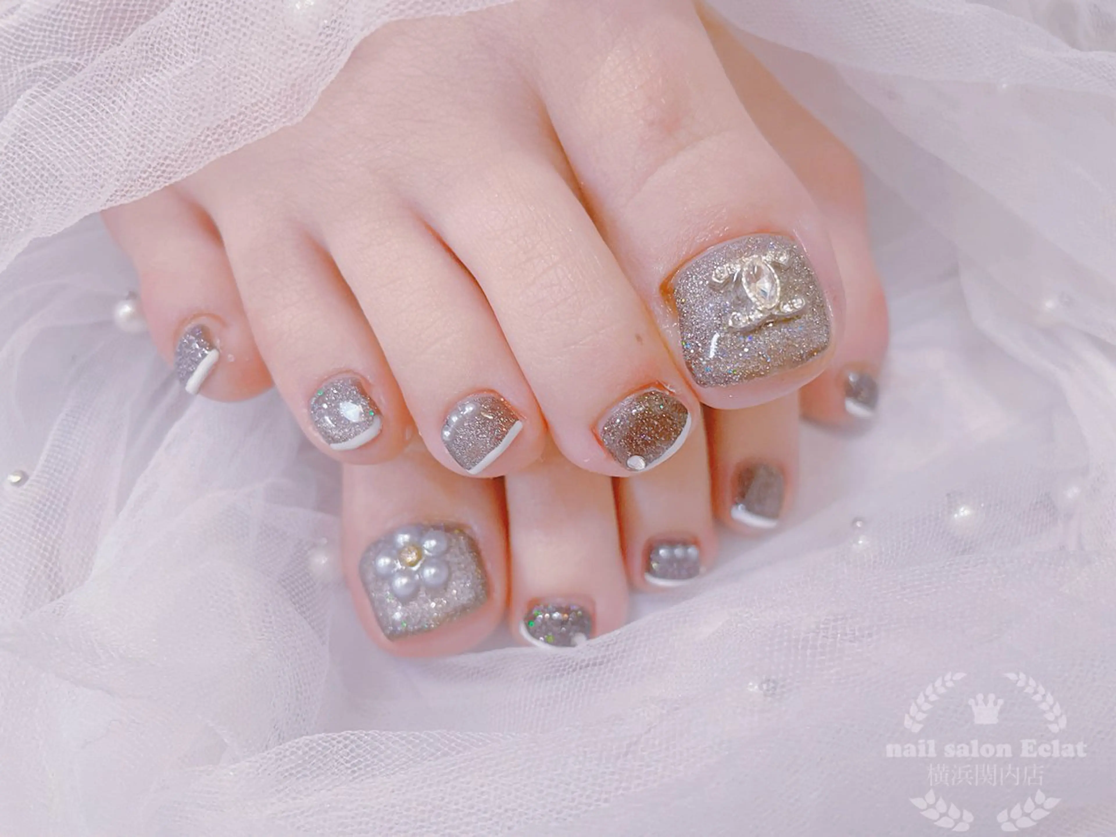 ネイル ネイルサロンエクラ 🫧Shizukaのネイルデザイン
