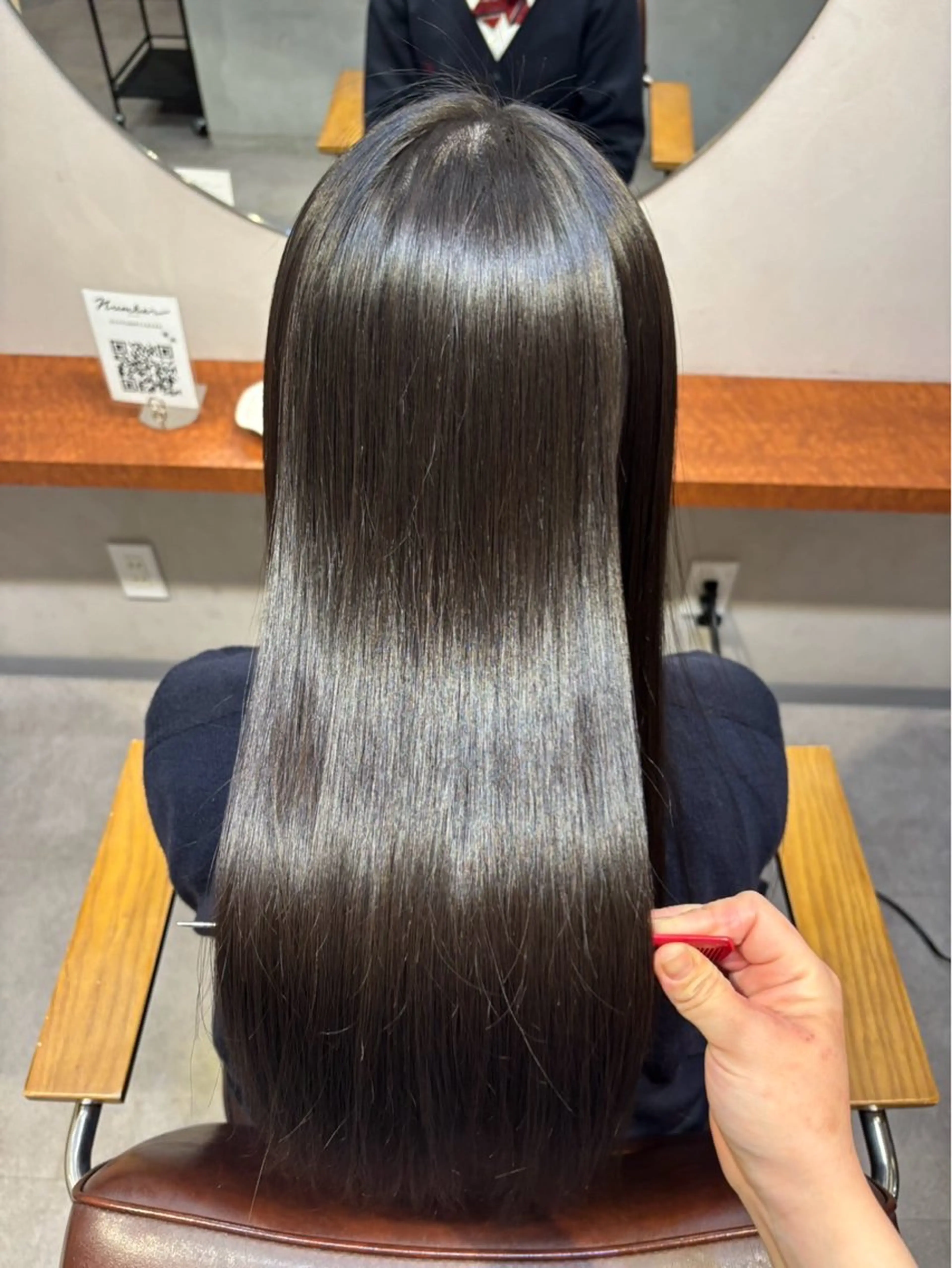 美髪縮毛矯正+7step髪質改善TR ※予約リクエストからお問い合わせくださいの写真