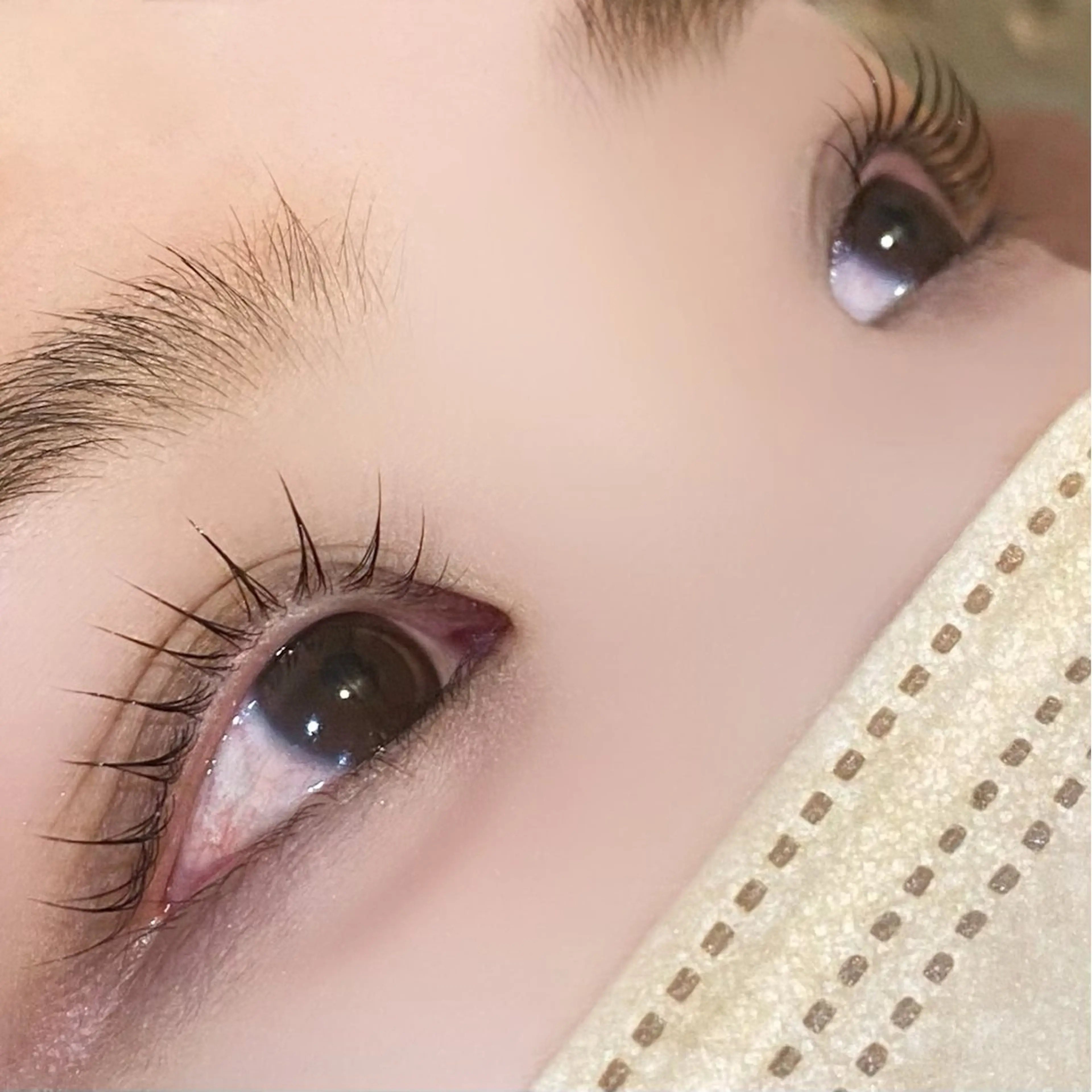 マツエク・マツパ パリジェンヌラッシュリフト ahu 聖莉菜のマツエク・マツパデザイン