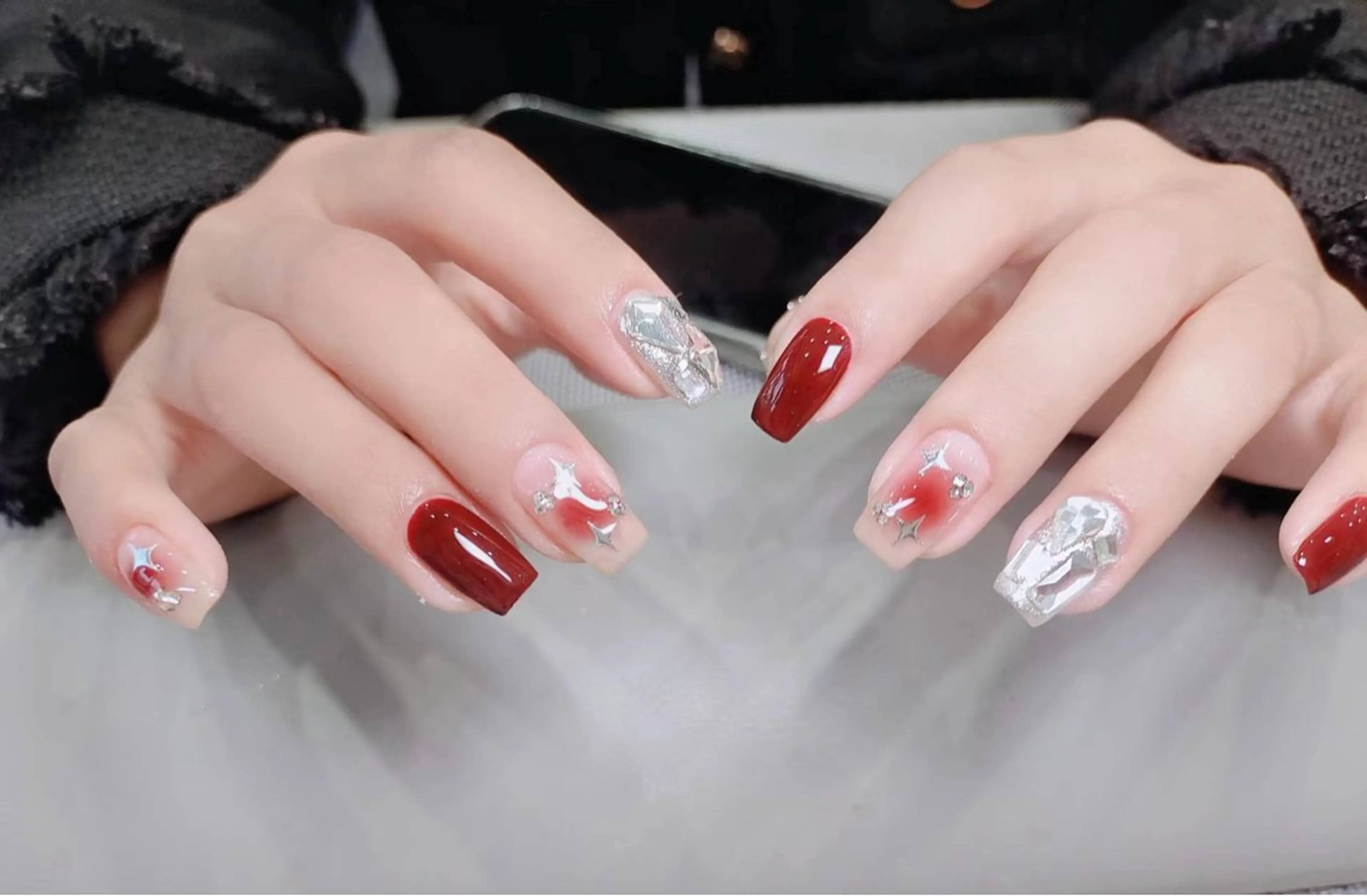 ネイル コネコネイルサロン モデル用のネイルデザイン