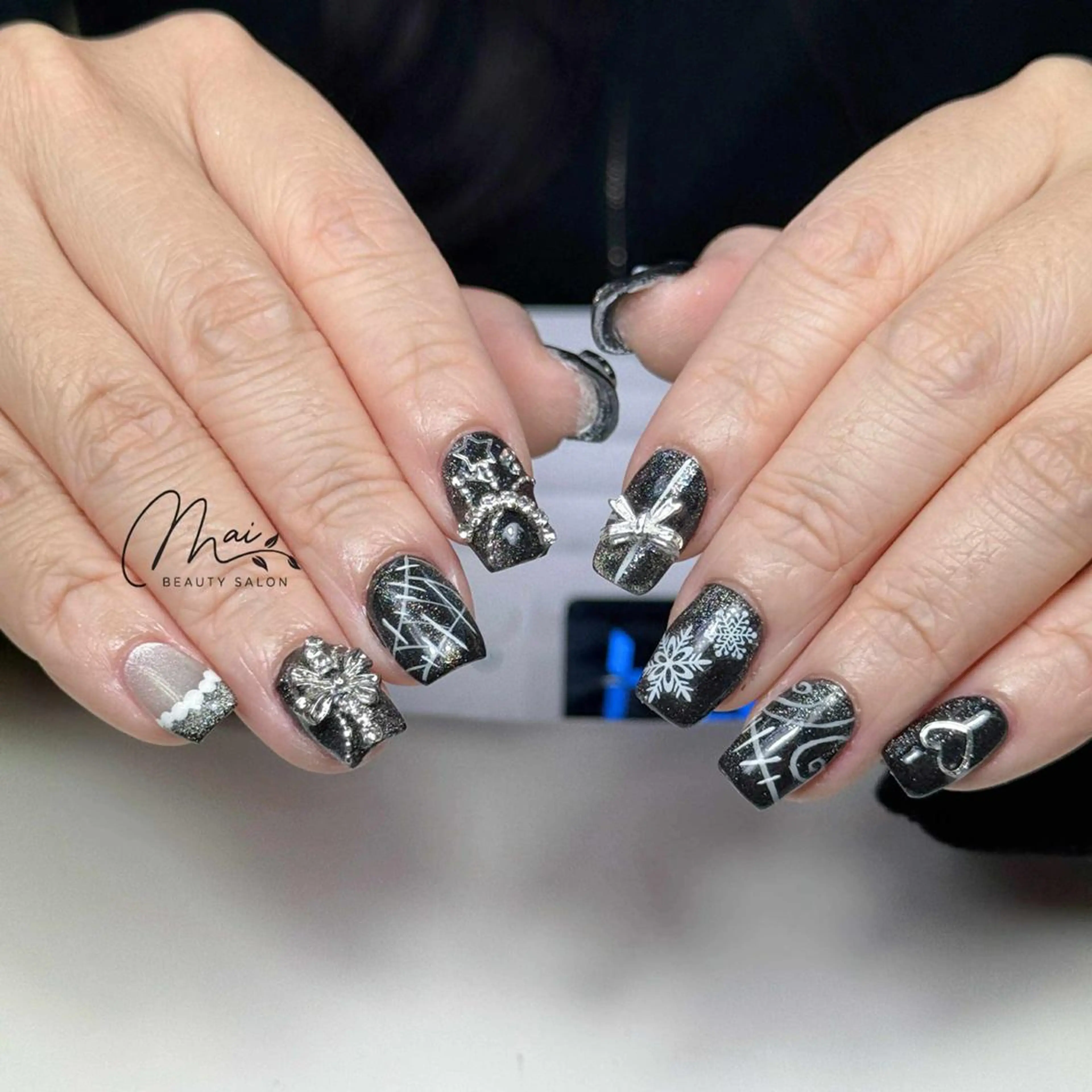 ネイル ジェルネイル パラジェル ワンホンネイル MaiBeauty To  Toのネイルデザイン