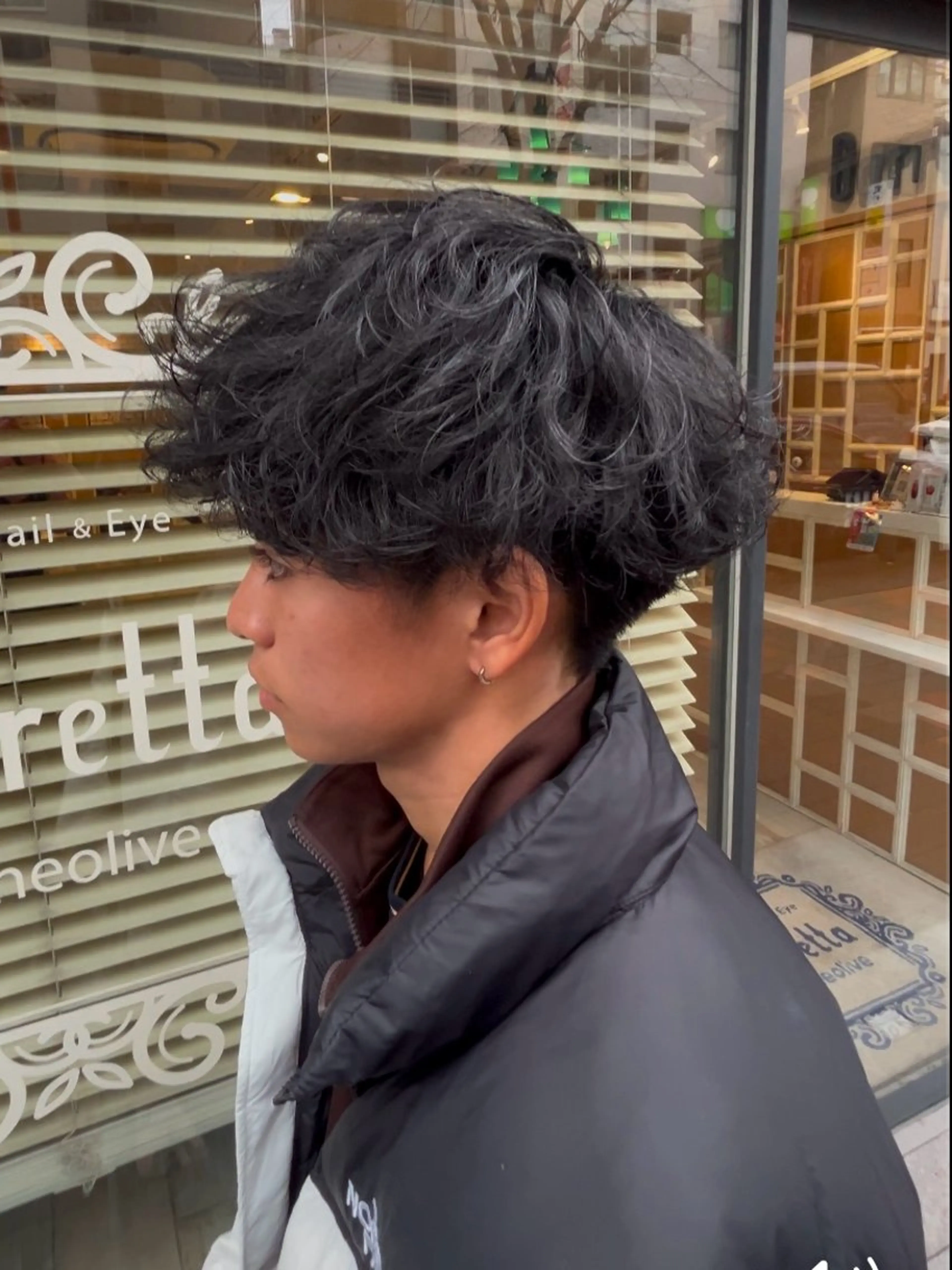 ショート メンズ カット パーマ ヤシロケンタ メンズ特化のヘアスタイル