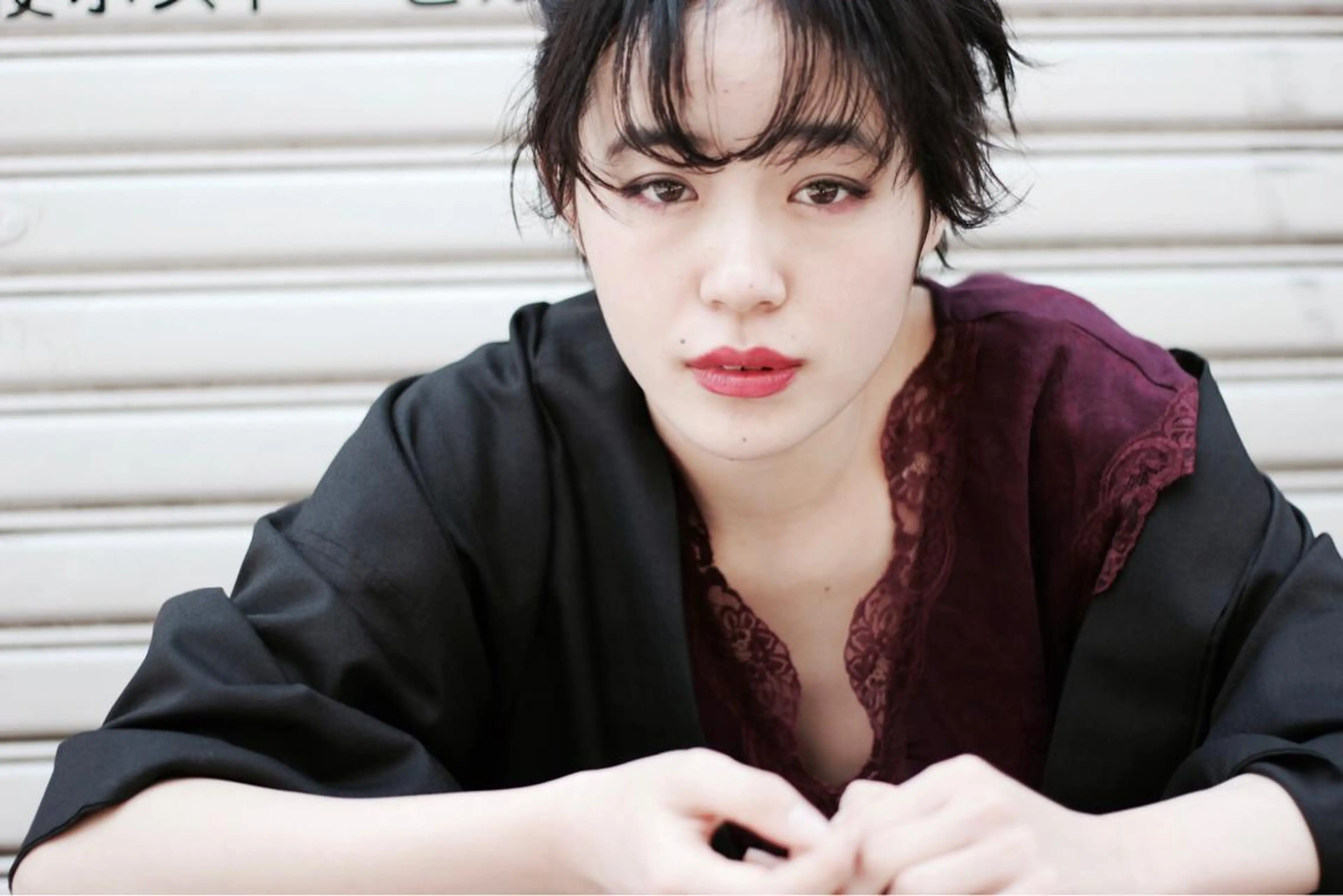 ショート カラー ヘアアレンジ 優作 〜圧倒的信頼〜のヘアスタイル