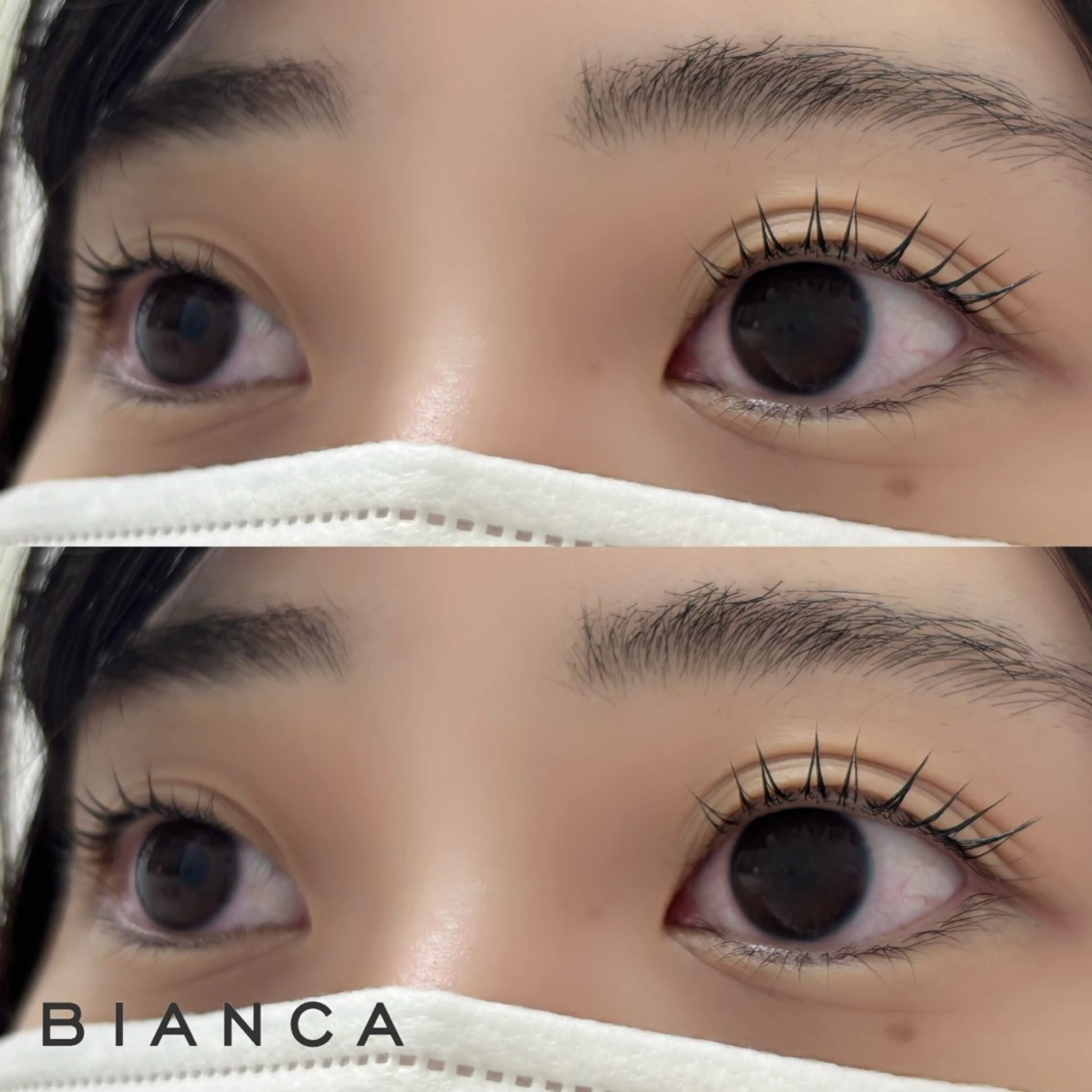 【80度に立ち上げ・低ダメージ】パリジェンヌラッシュリフト🩰トリートメントor束間 仕上げ付き🪞 (市川/本八幡)の写真